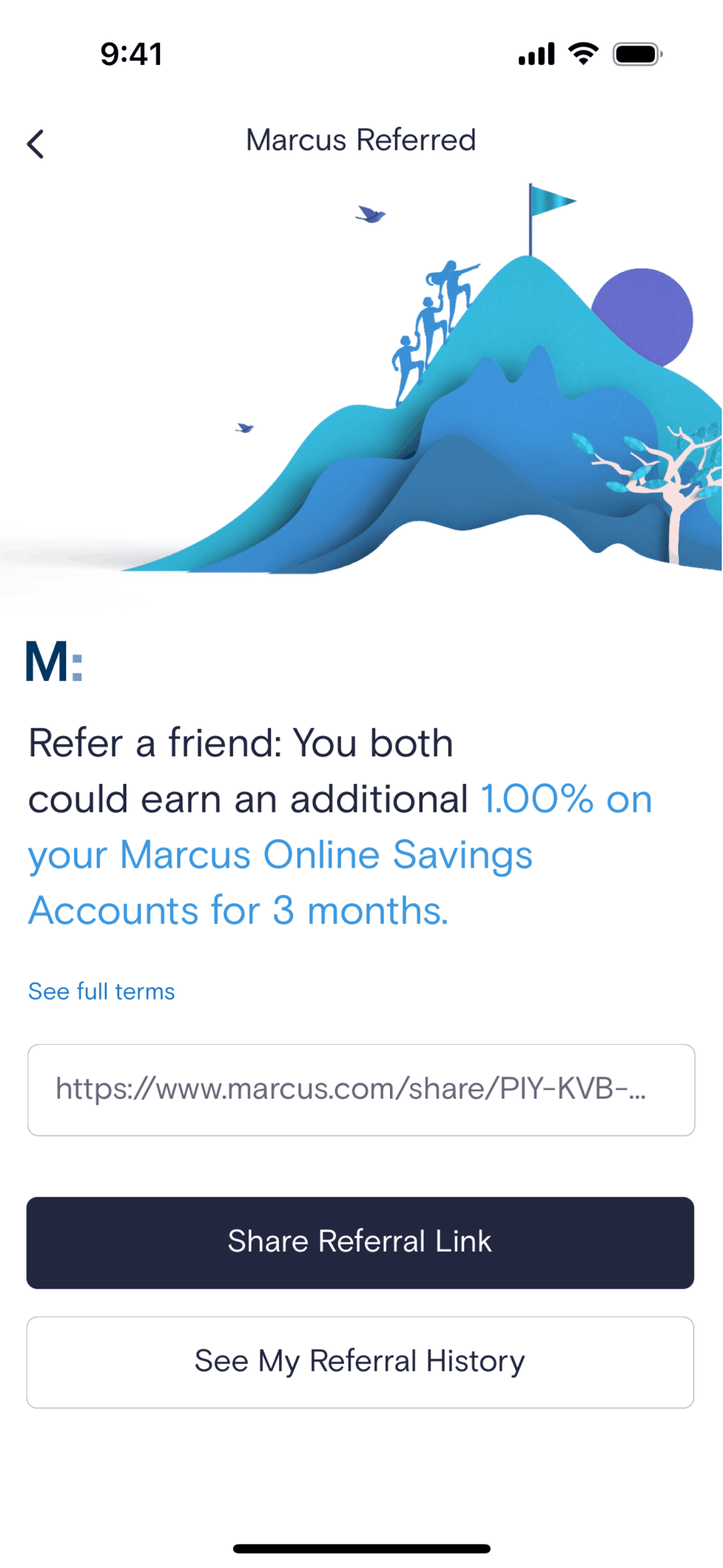Marcus by Goldman Sachs iOS Finance interface screenshot 16