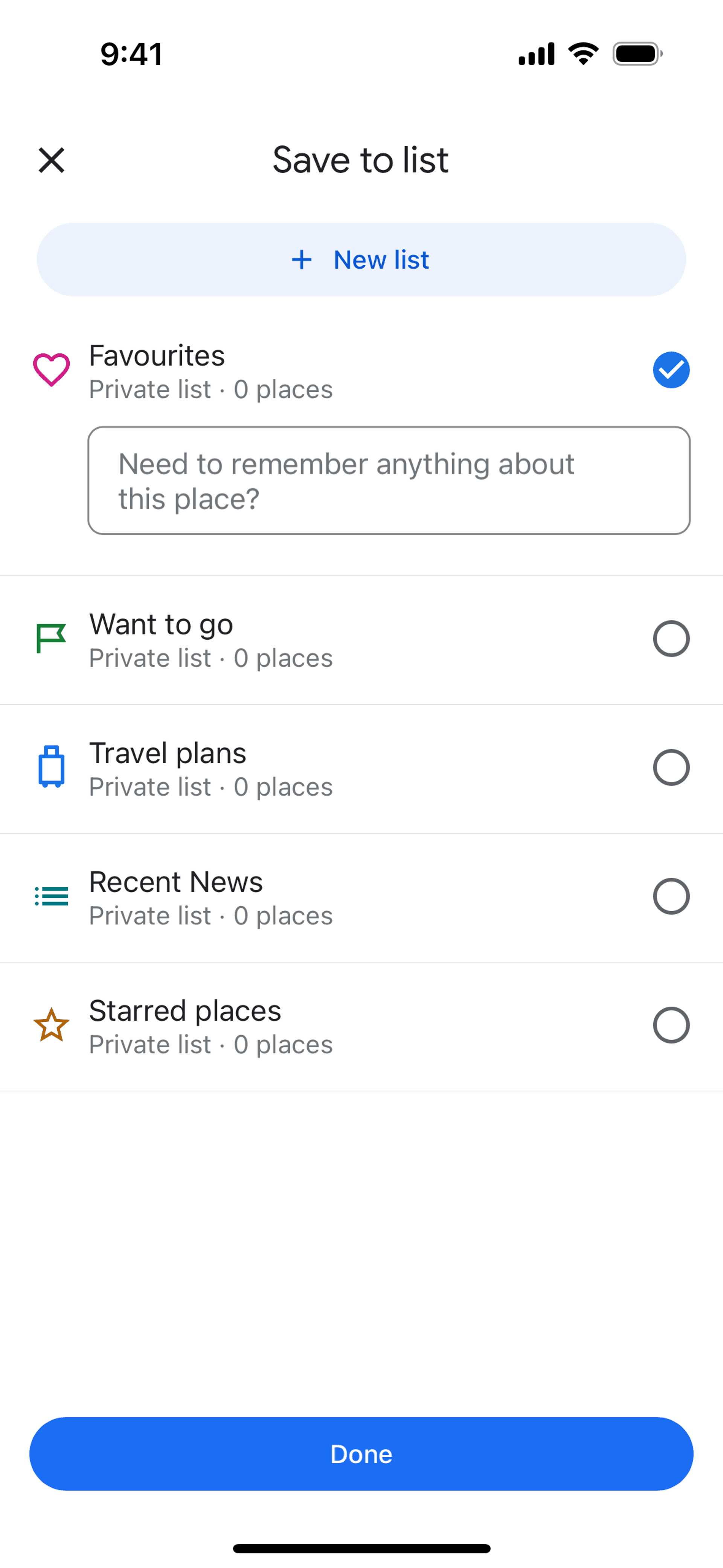 Google Maps iOS Maps & Navigation interface screenshot 20