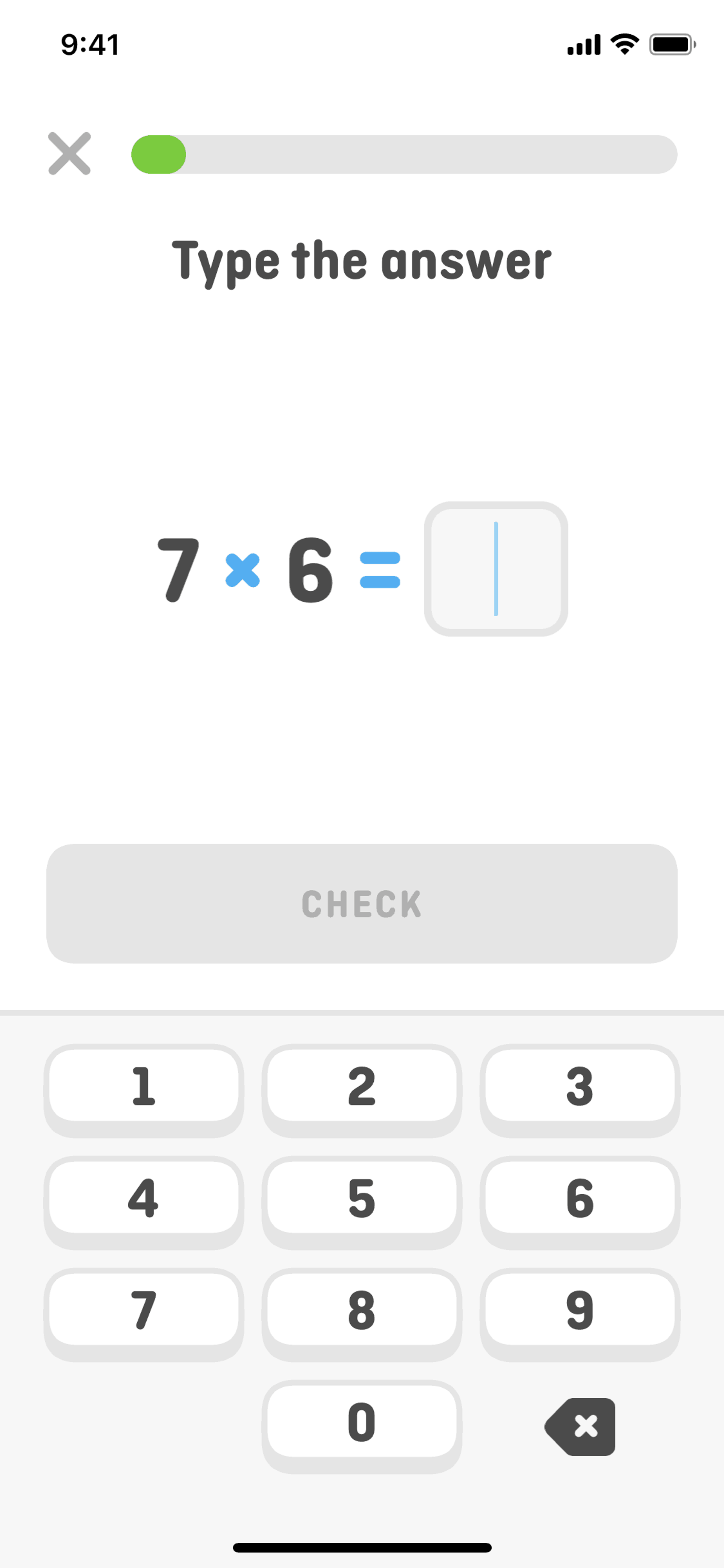 Duolingo Math iOS Education interface screenshot 8