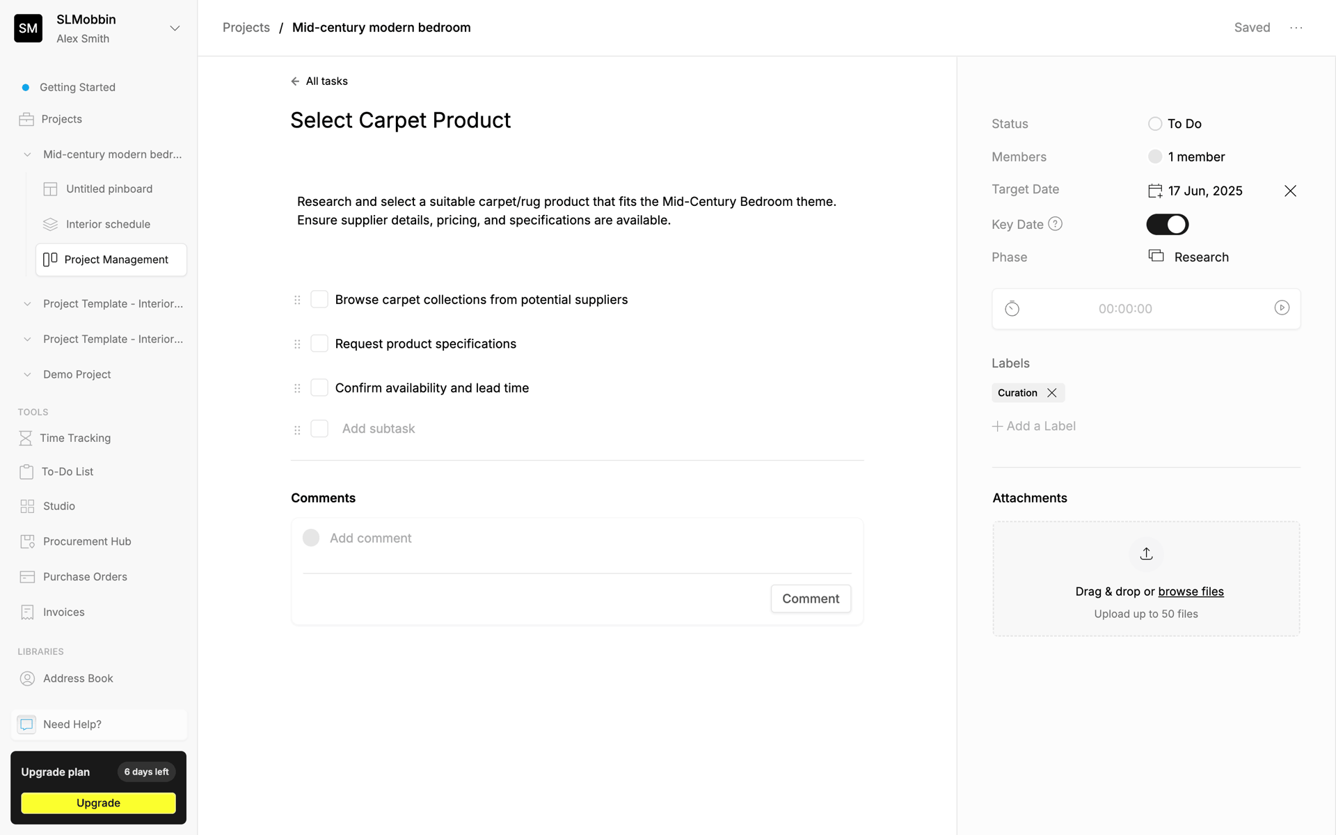 Programa Web Business interface screenshot 18