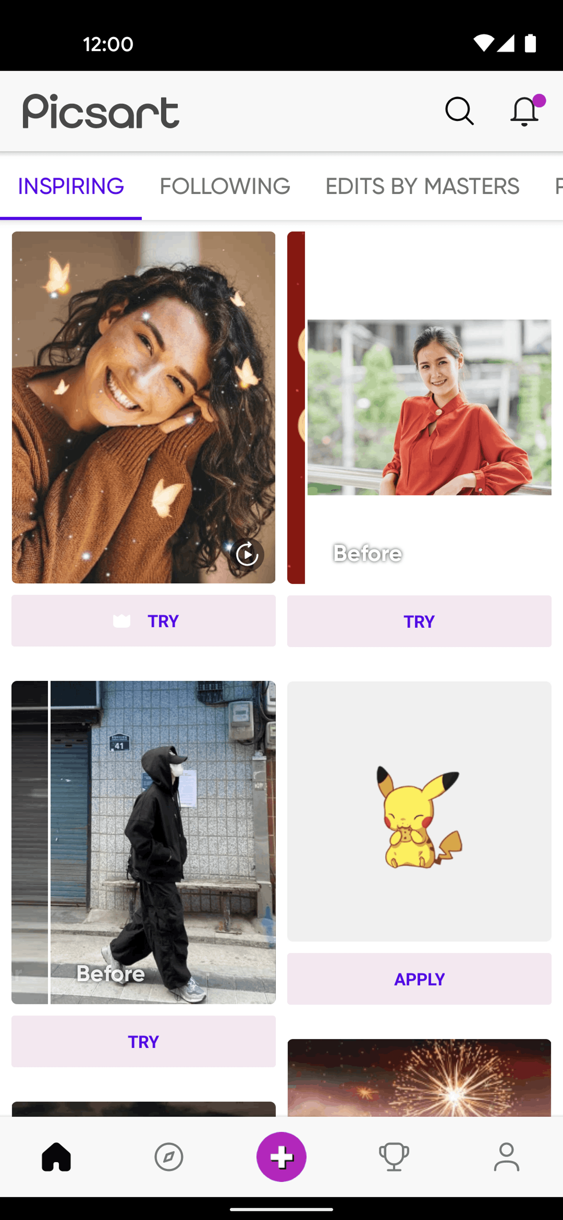 Picsart Android Photo & Video interface screenshot 23