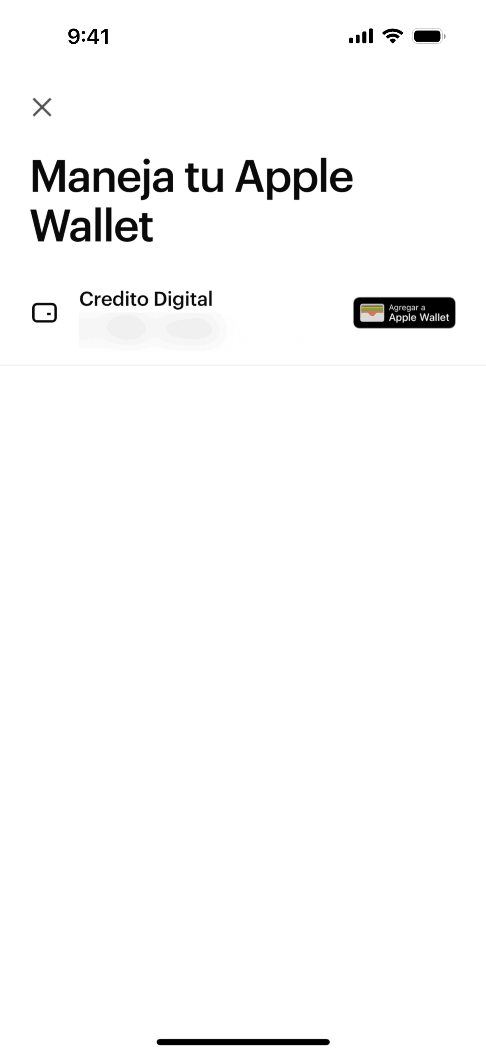 Nu iOS Finance interface screenshot 14