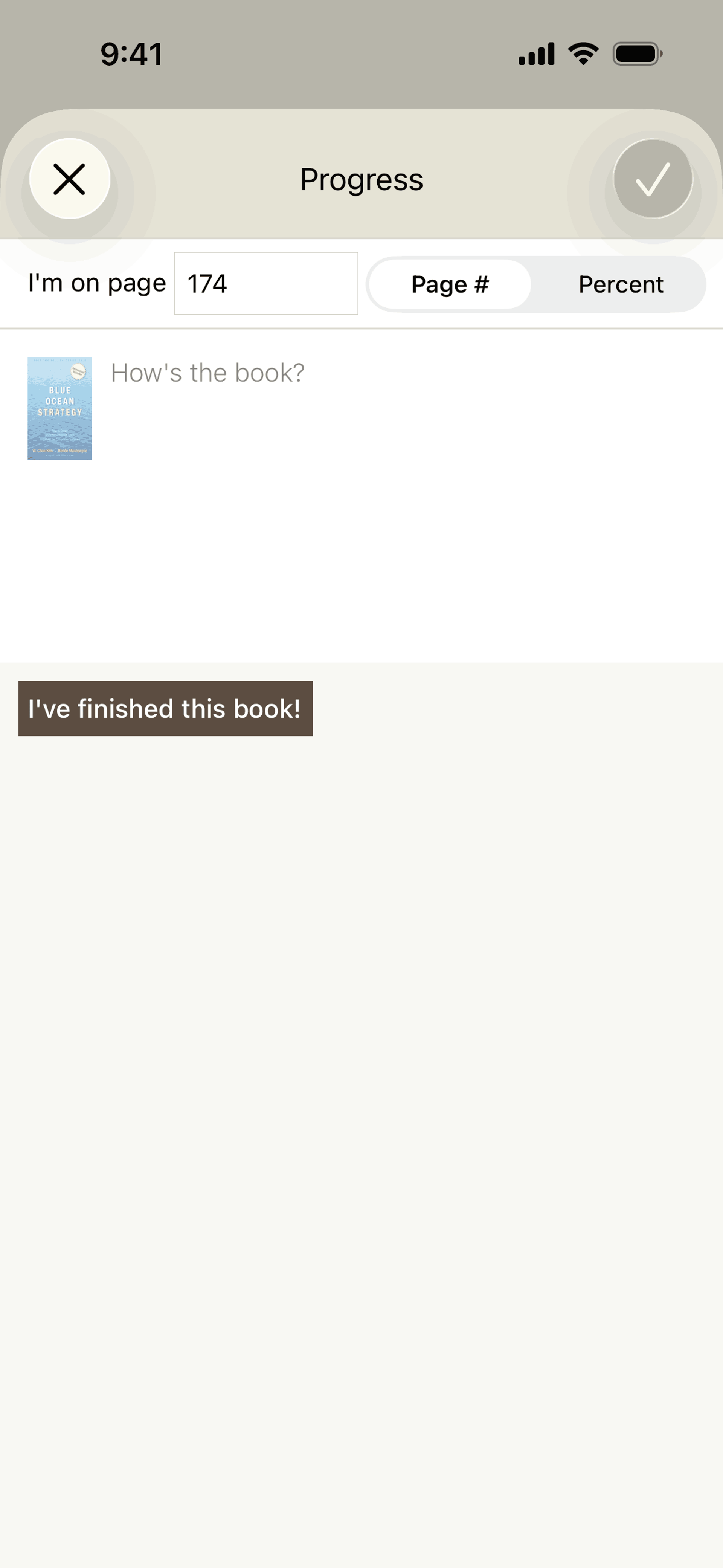 Goodreads iOS Education interface screenshot 2