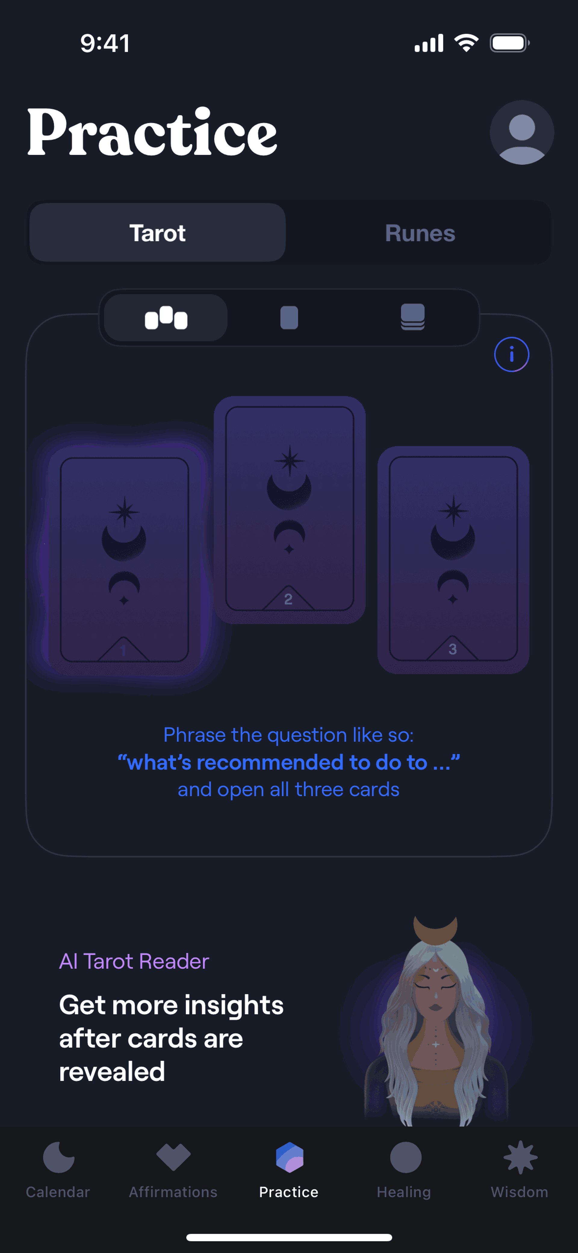 Moonly iOS Lifestyle interface screenshot 13