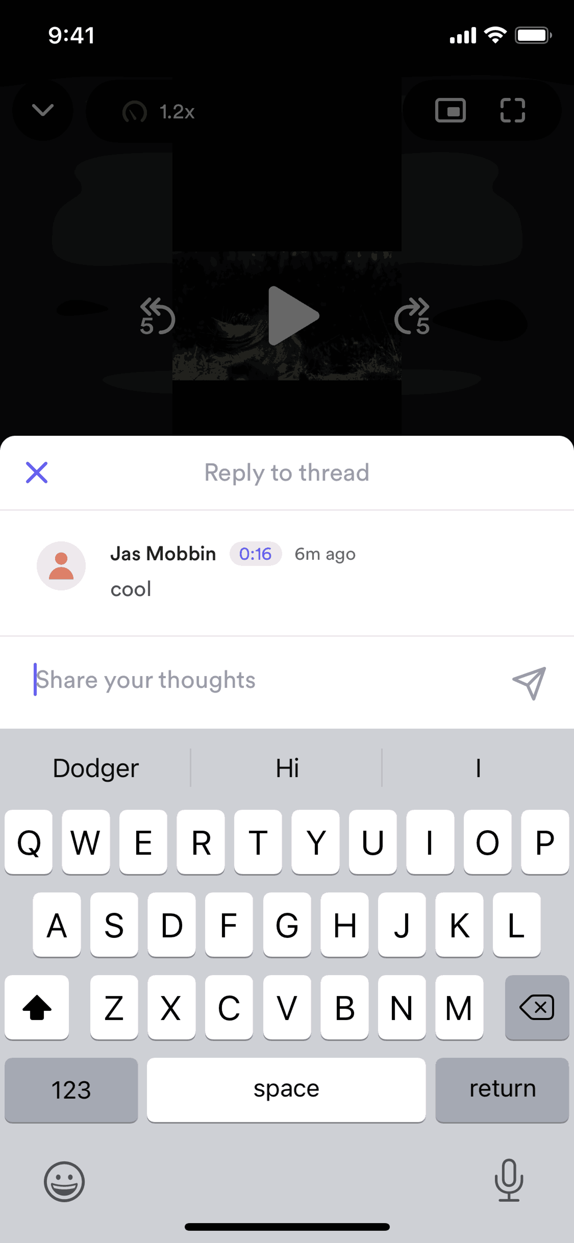 Loom iOS Photo & Video interface screenshot 15