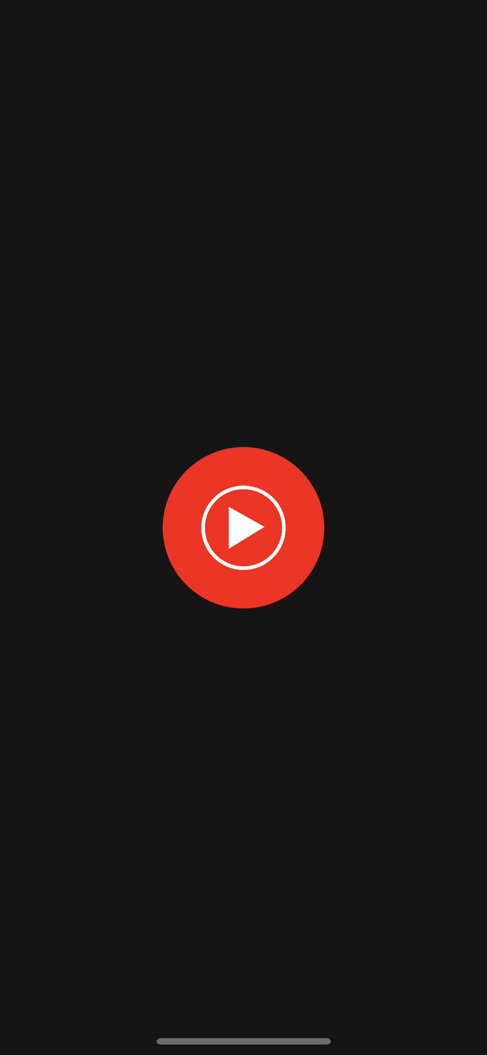 YouTube Music iOS Music & Audio interface screenshot 1
