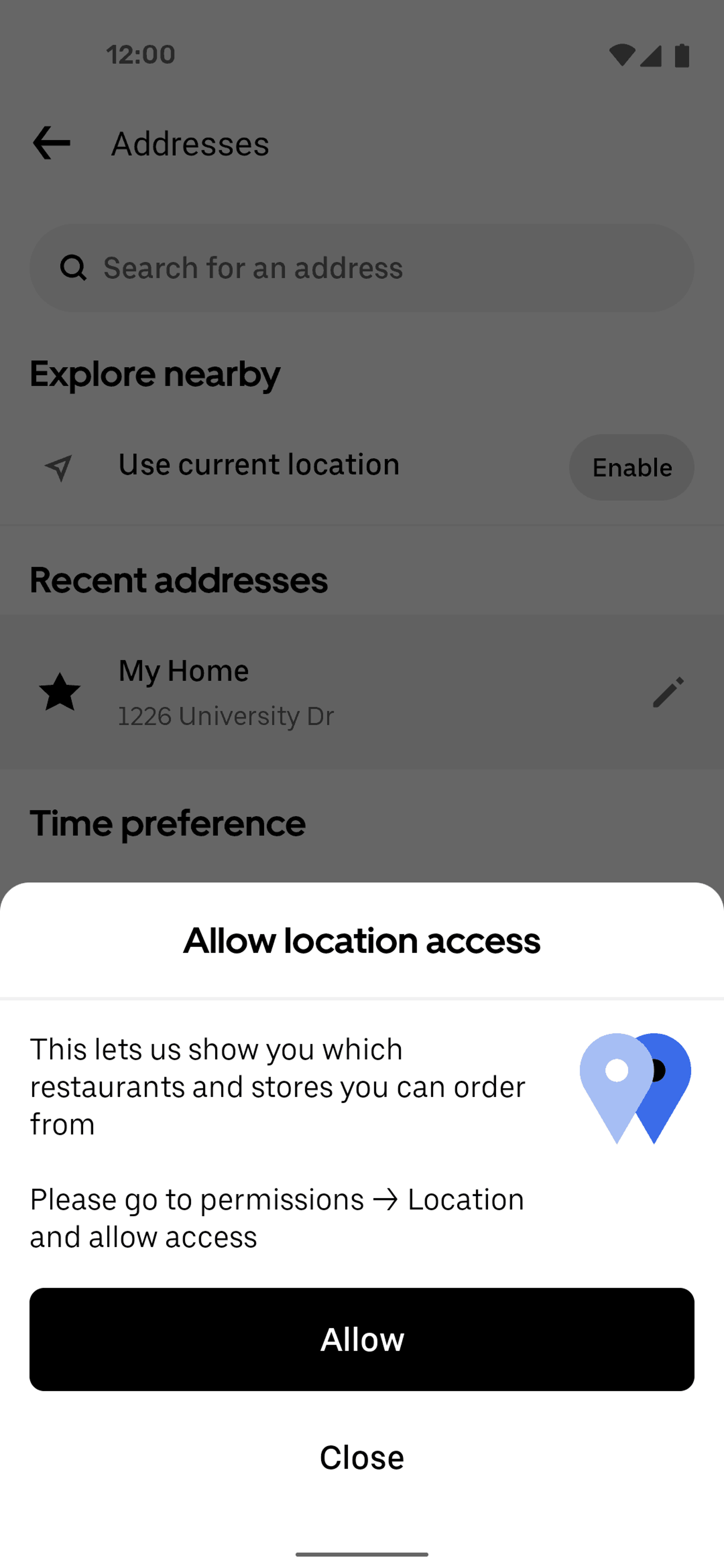 Uber Eats Android Food & Drink interface screenshot 17
