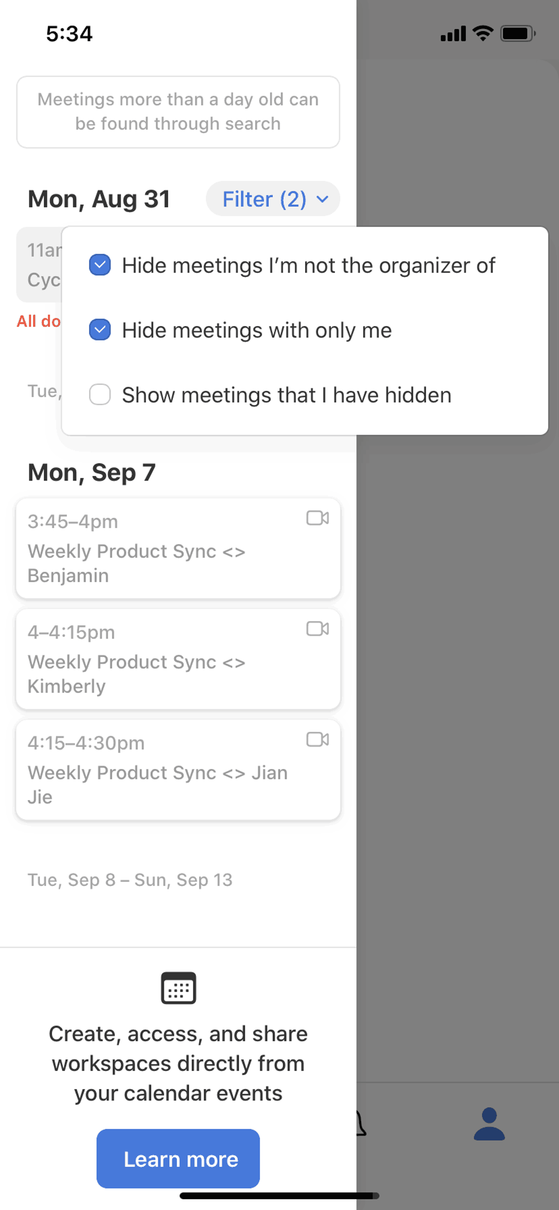Navigator iOS Productivity interface screenshot 9