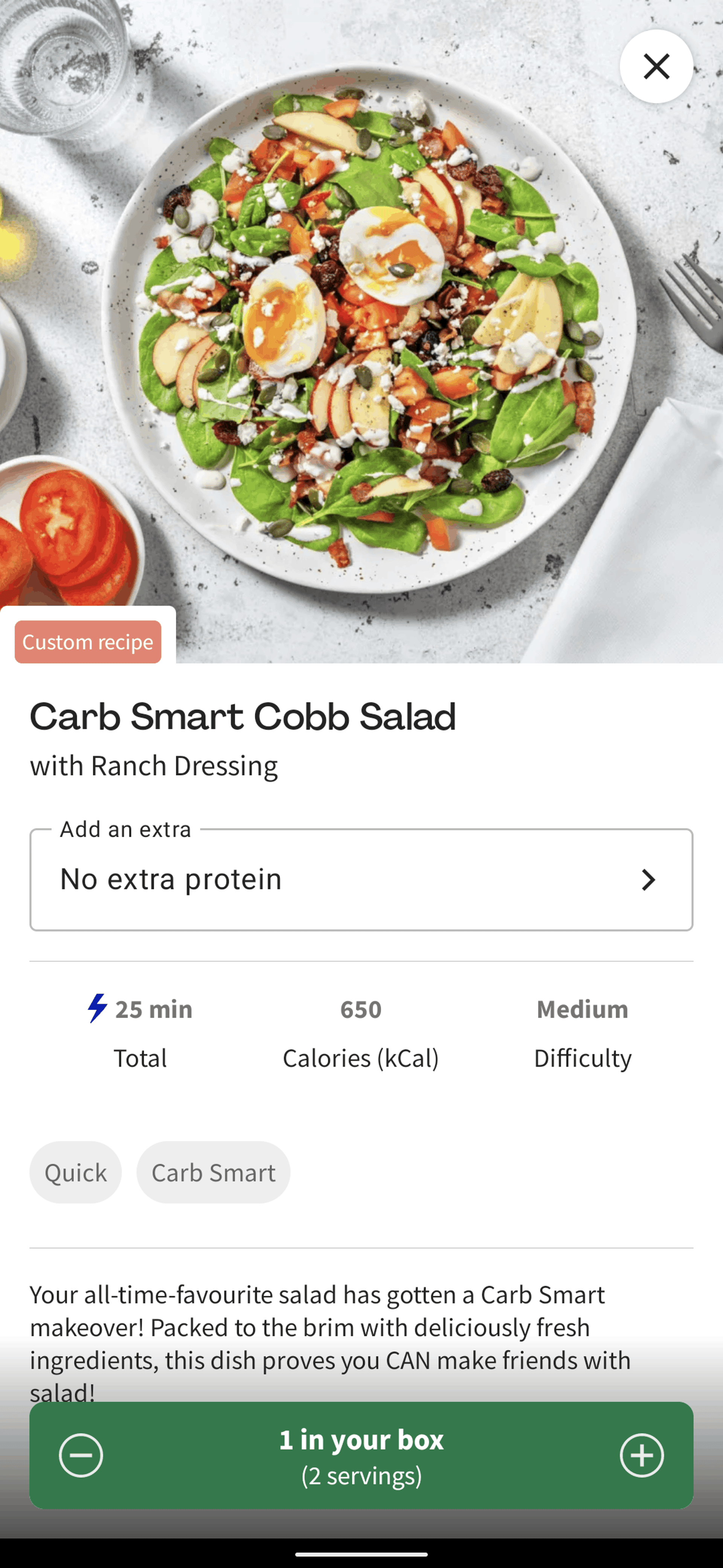 HelloFresh Android Food & Drink interface screenshot 19