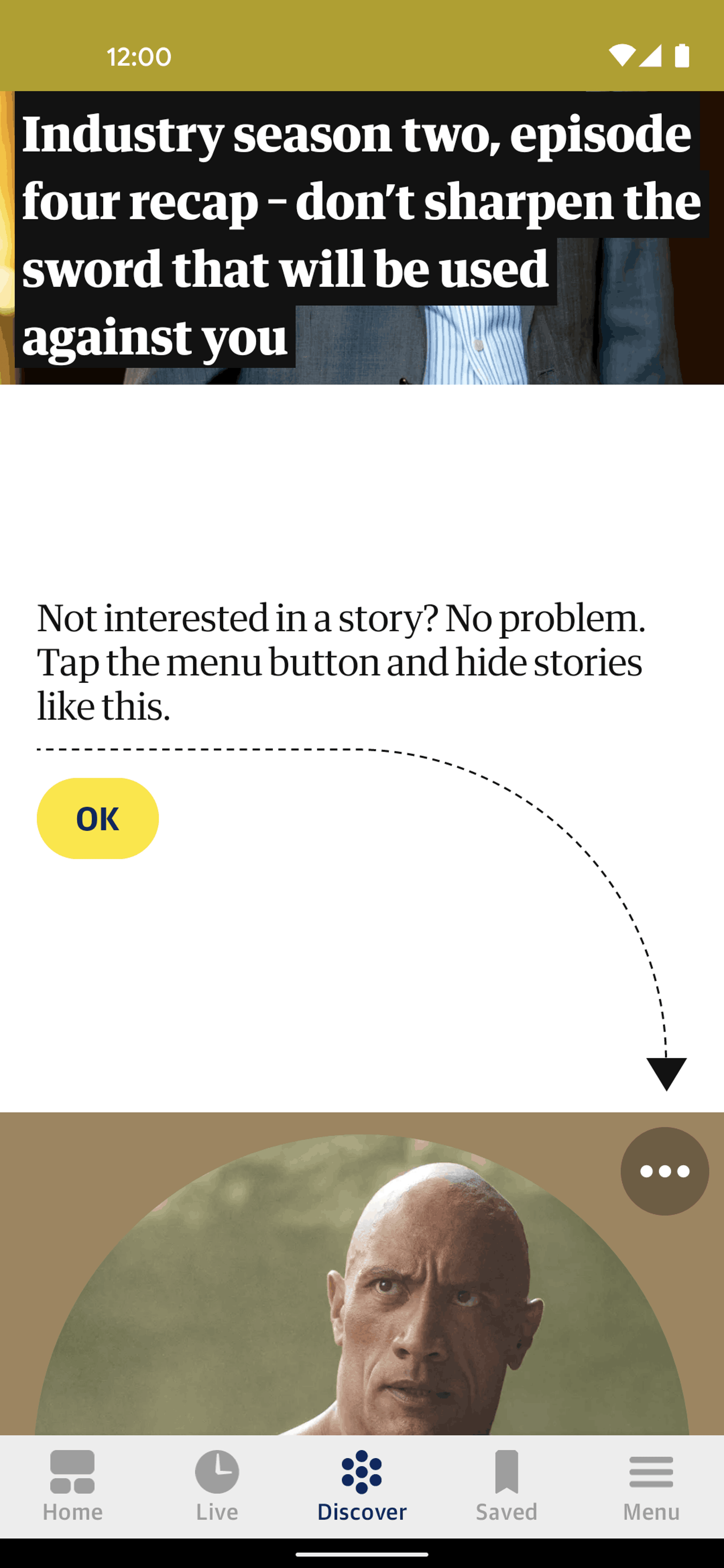 The Guardian Android News interface screenshot 8