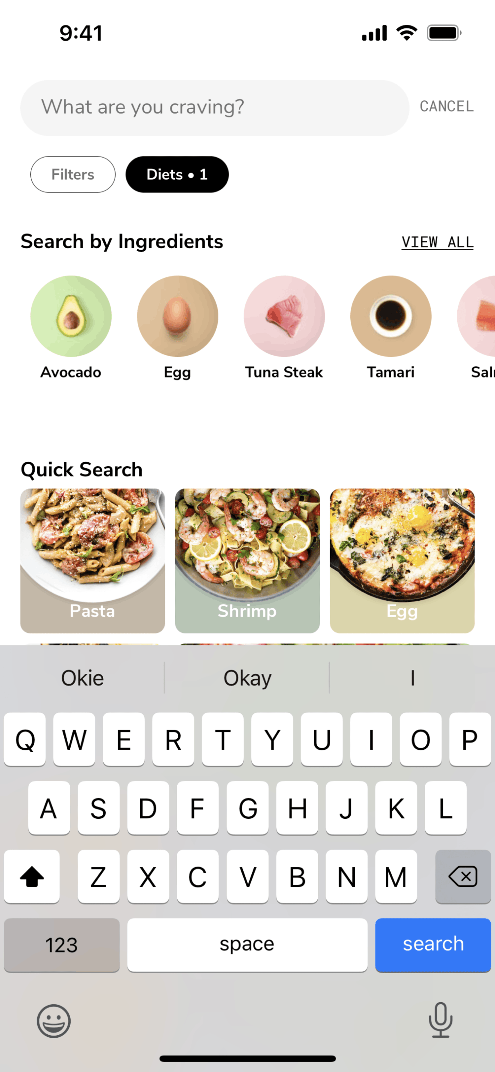 SideChef iOS Food & Drink interface screenshot 10