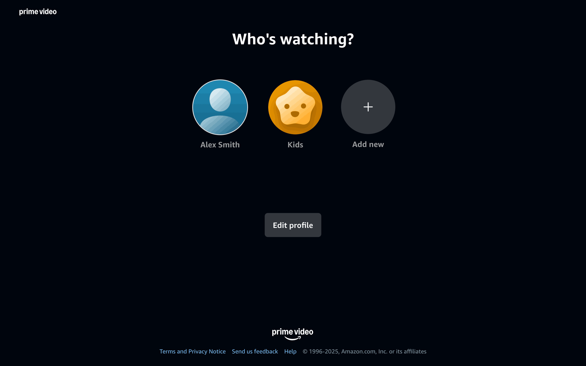 Prime Video Web Entertainment interface screenshot 23