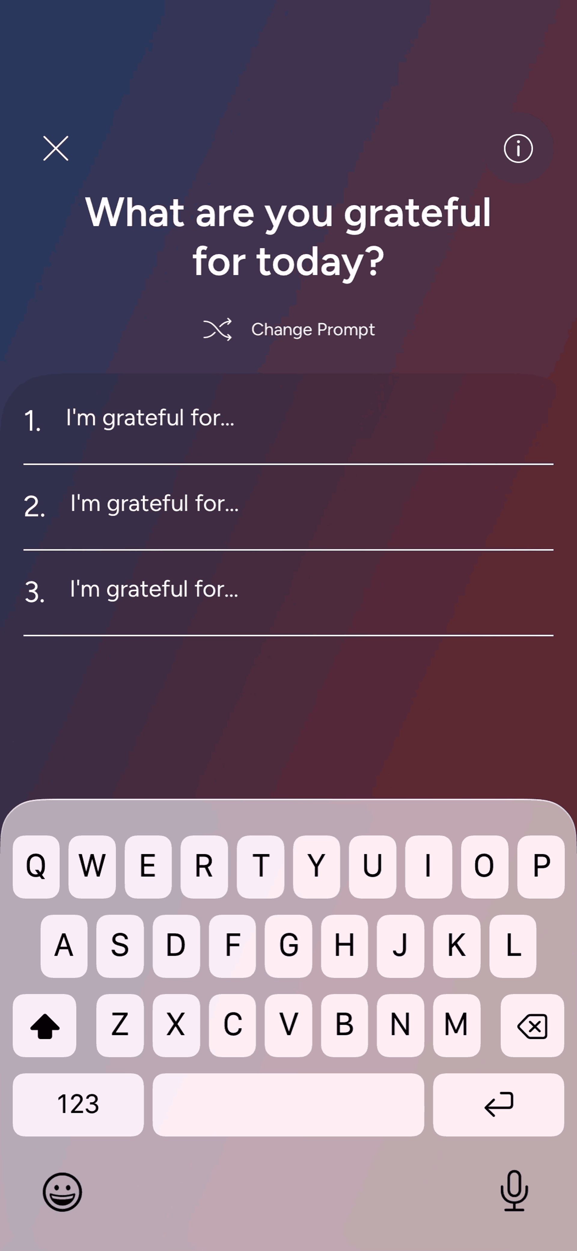 Calm iOS Health & Fitness interface screenshot 14
