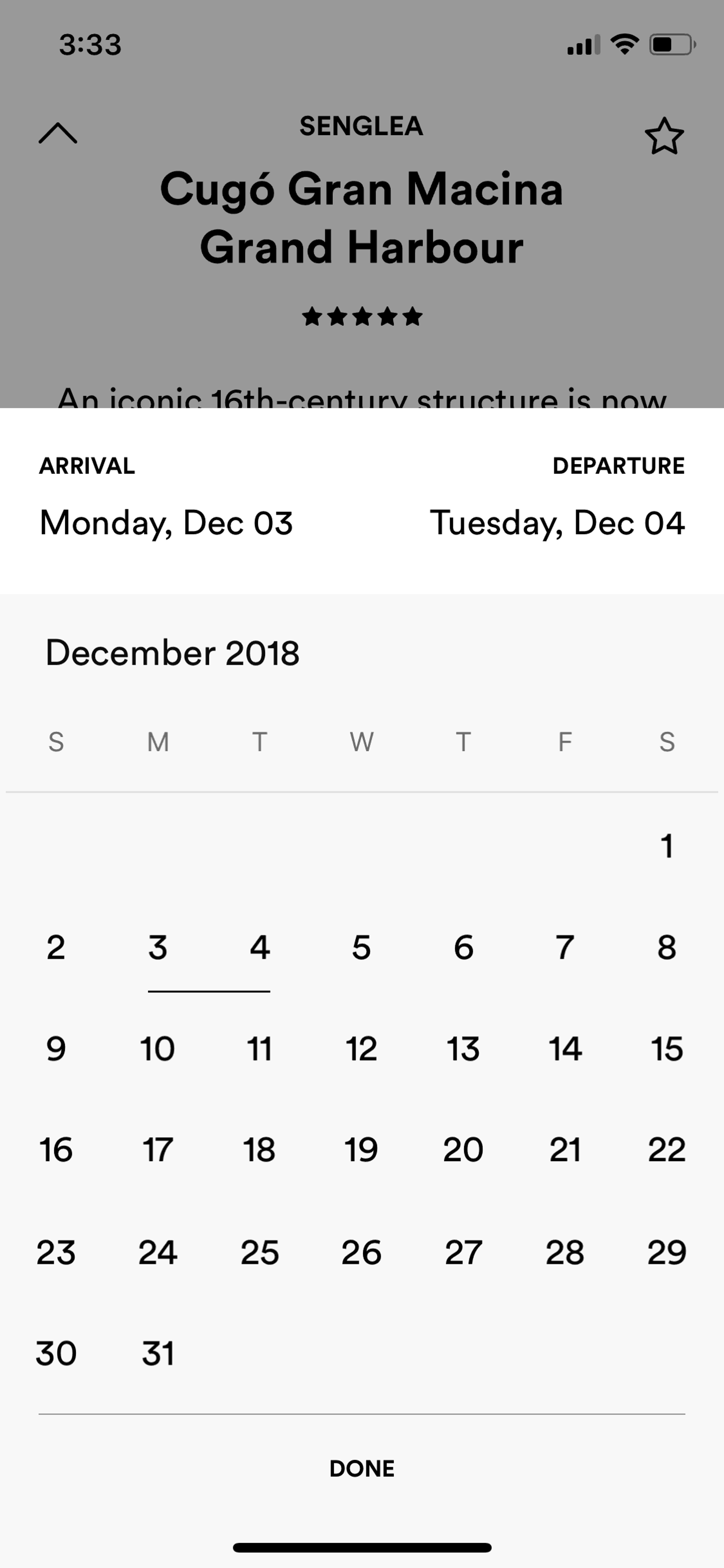 SIX iOS Travel & Transportation interface screenshot 21