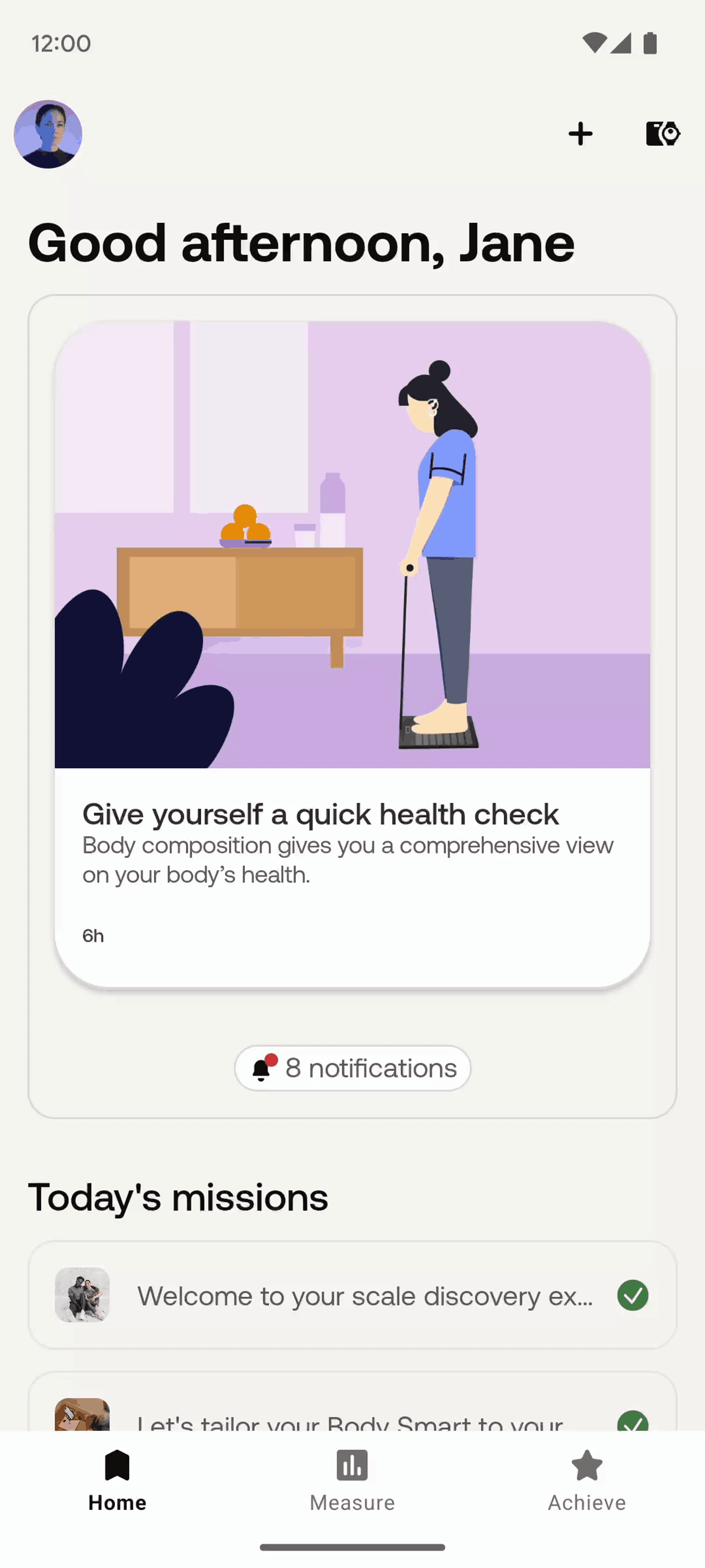 Withings Health Mate Android Health & Fitness interface screenshot 10