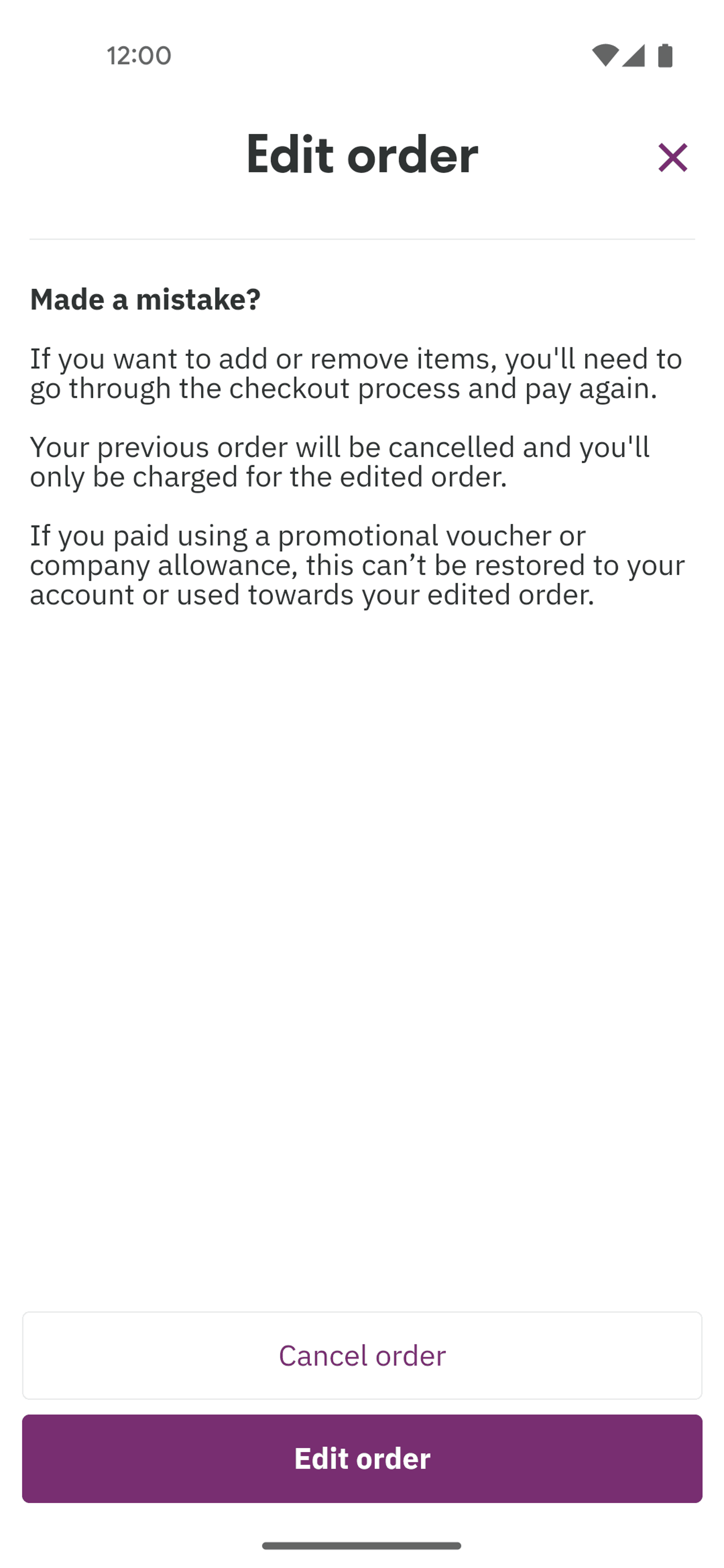 Deliveroo Android Food & Drink interface screenshot 14