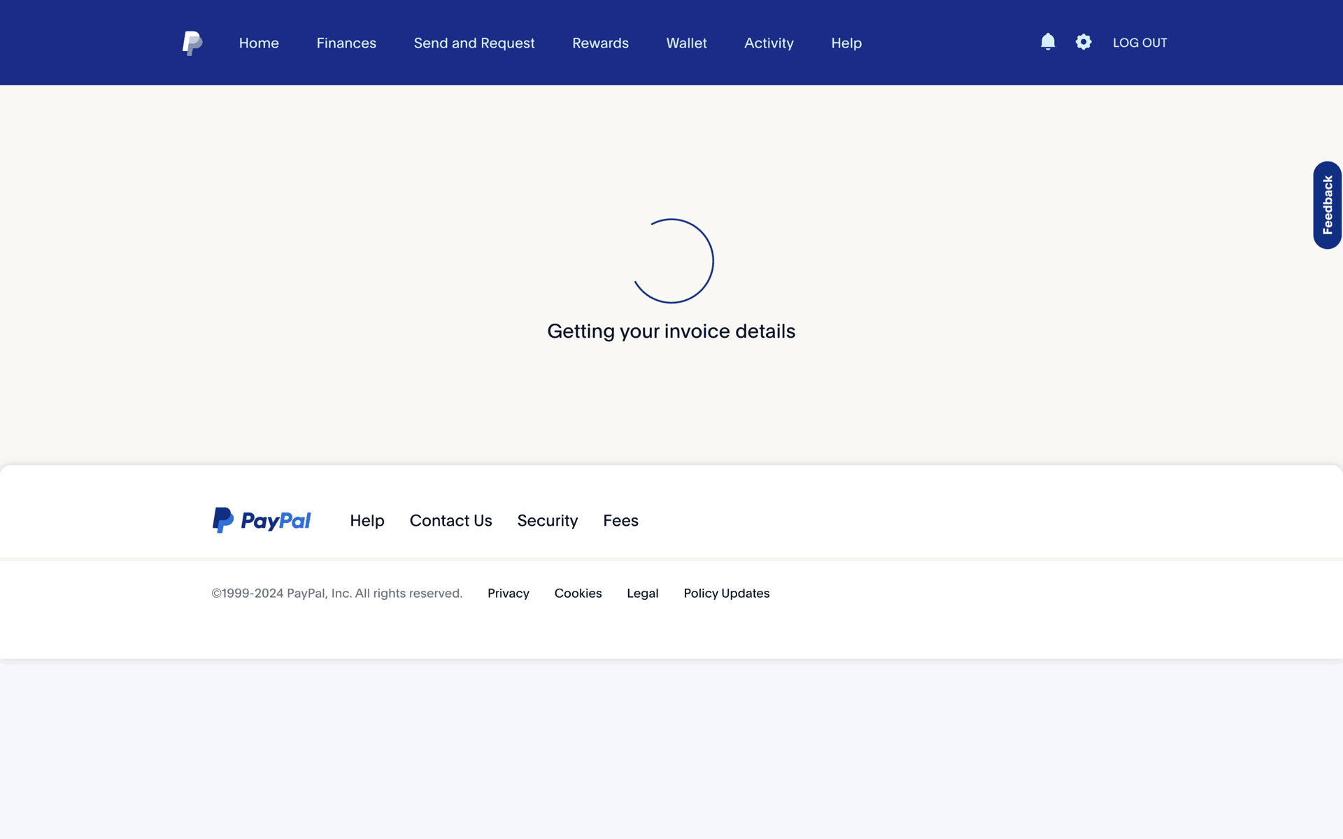 PayPal Web Finance interface screenshot 18
