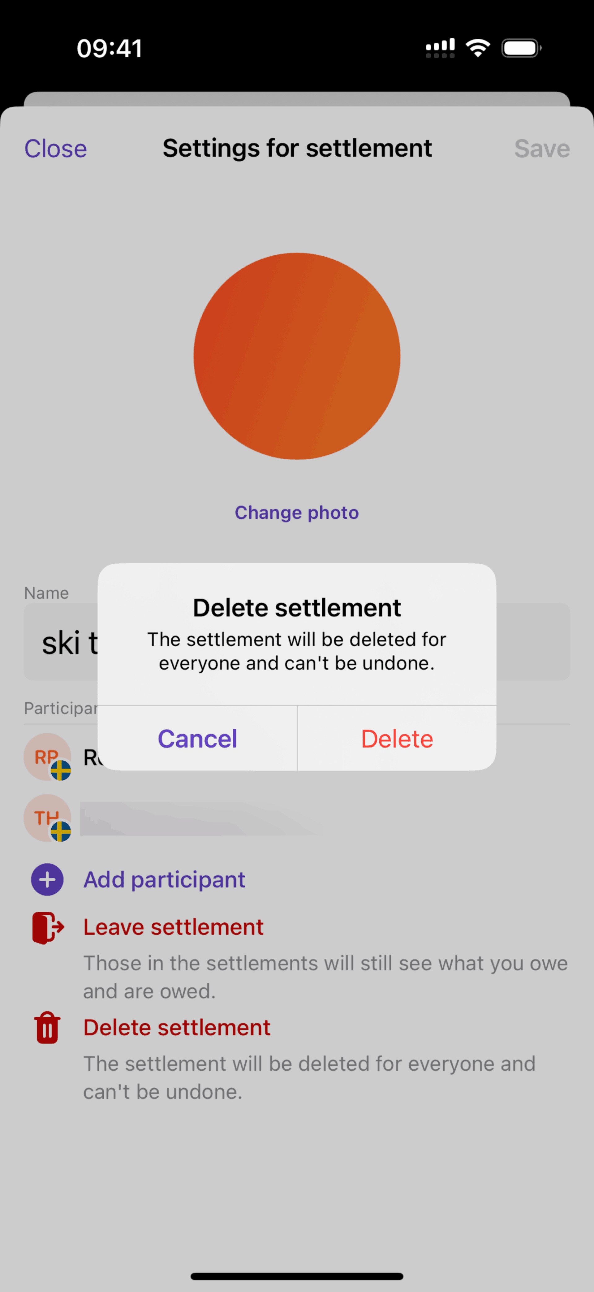 Vipps iOS Finance interface screenshot 14