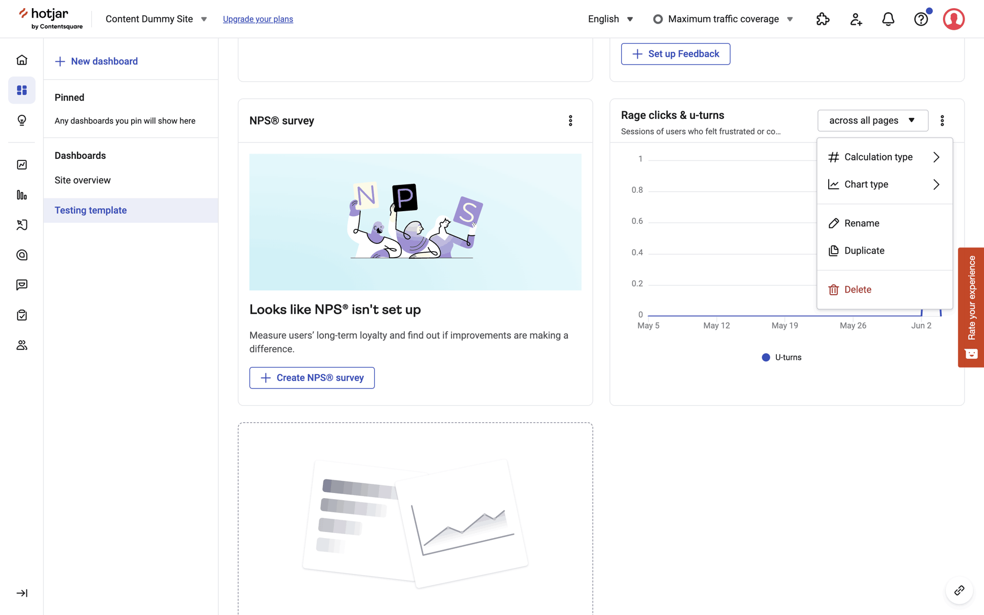 Hotjar Web Business interface screenshot 15
