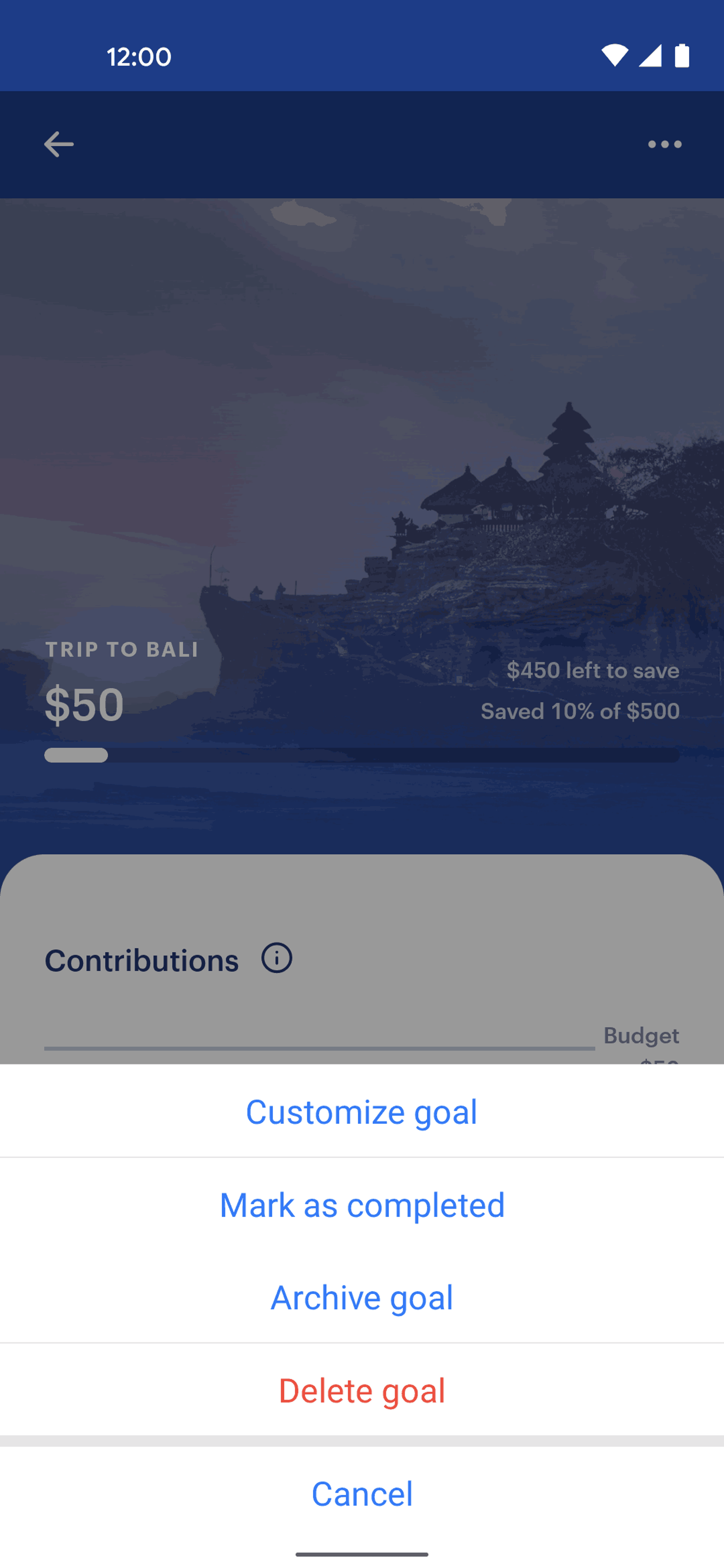 Monarch Android Finance interface screenshot 9