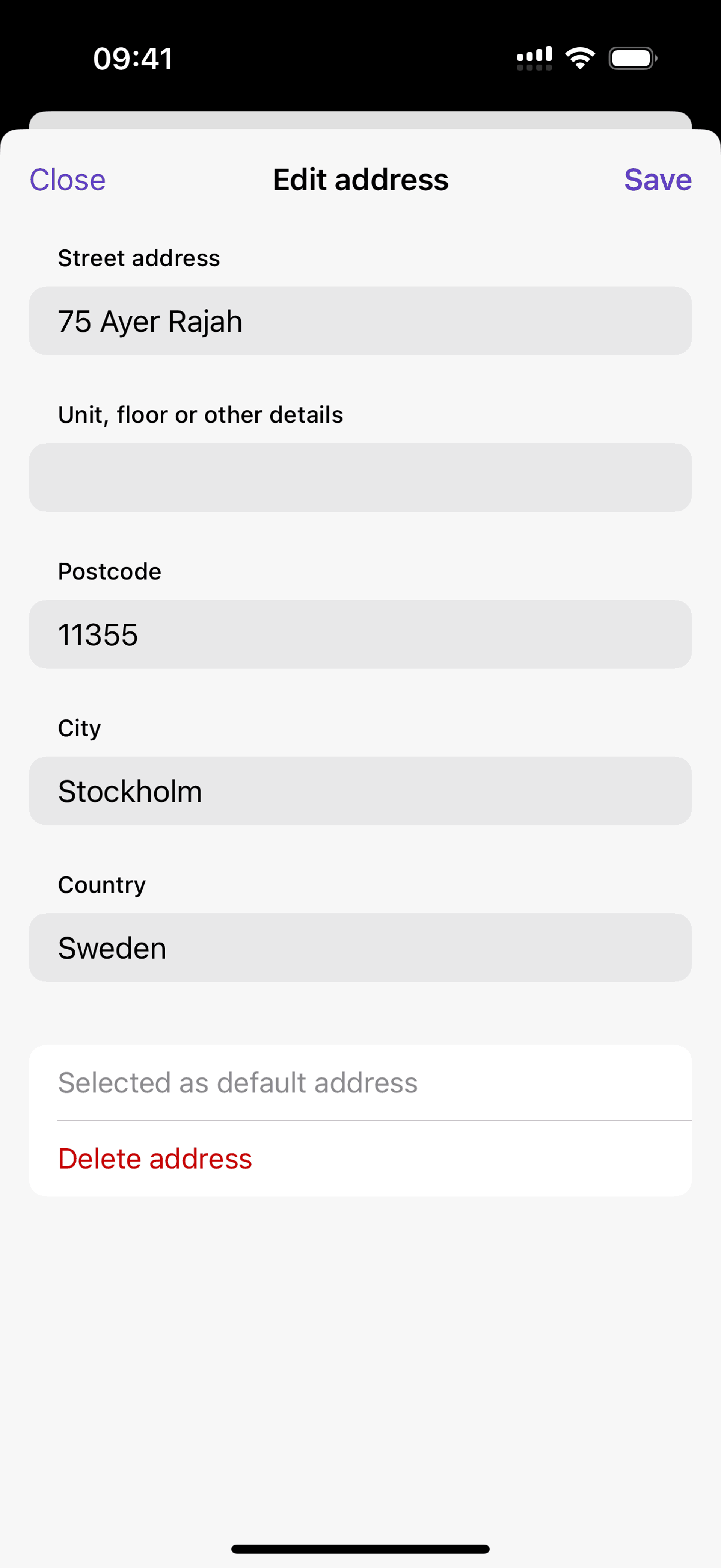Vipps iOS Finance interface screenshot 21