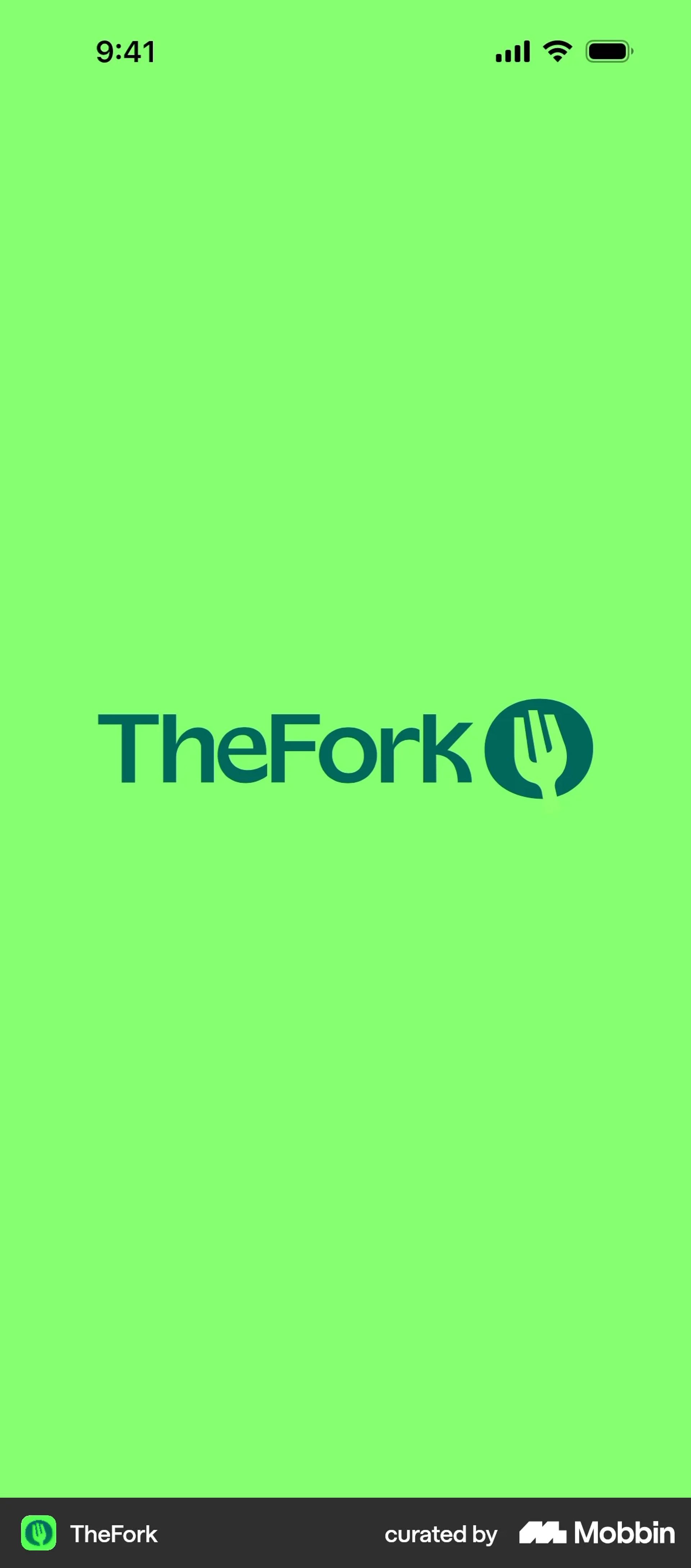 TheFork iOS Food & Drink interface screenshot 1