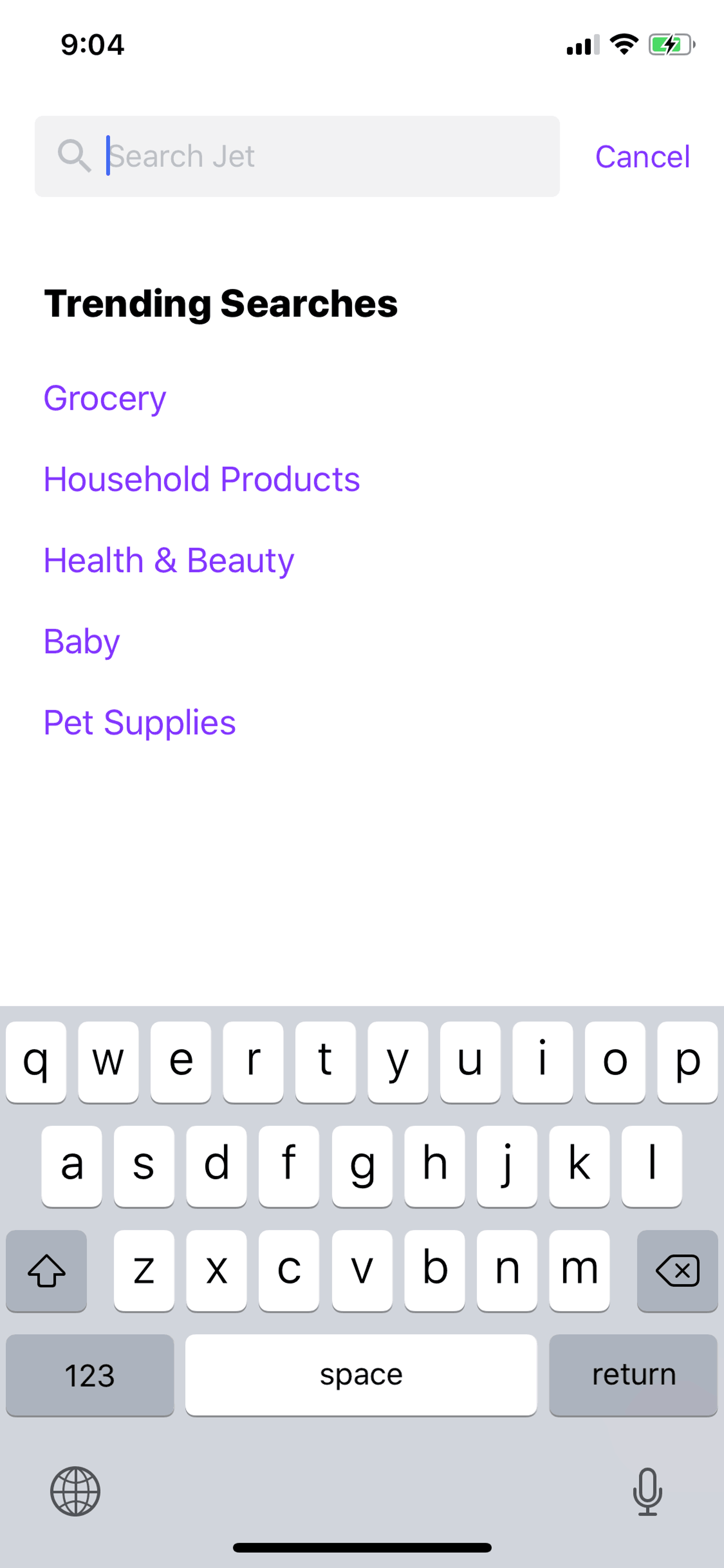 Jet iOS Shopping interface screenshot 18