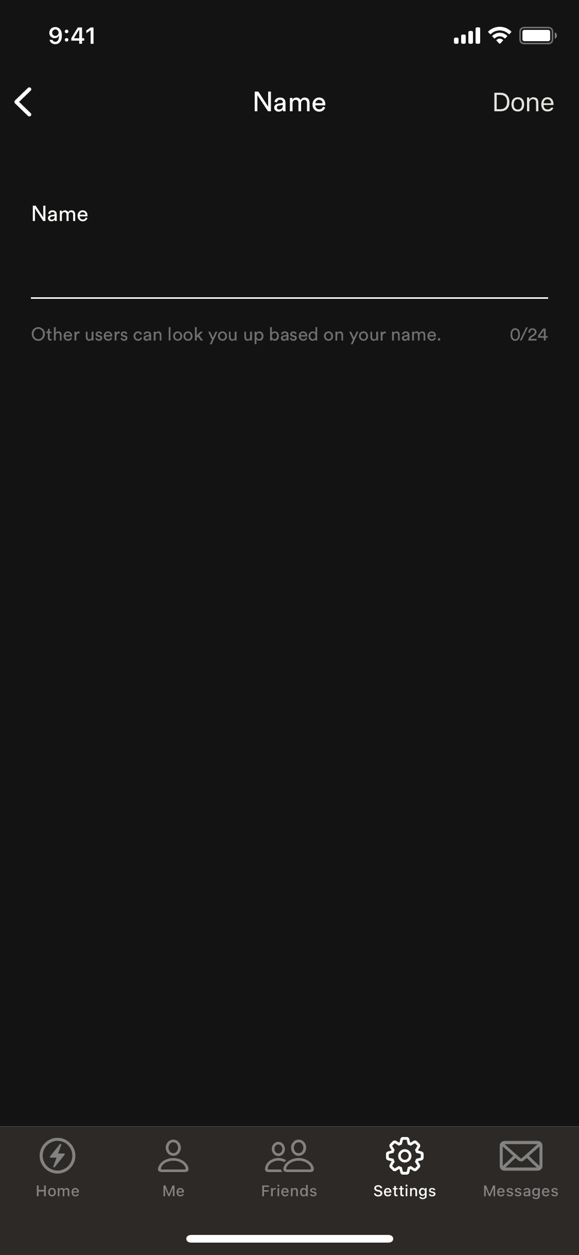 Dimensional iOS Social Networking interface screenshot 19