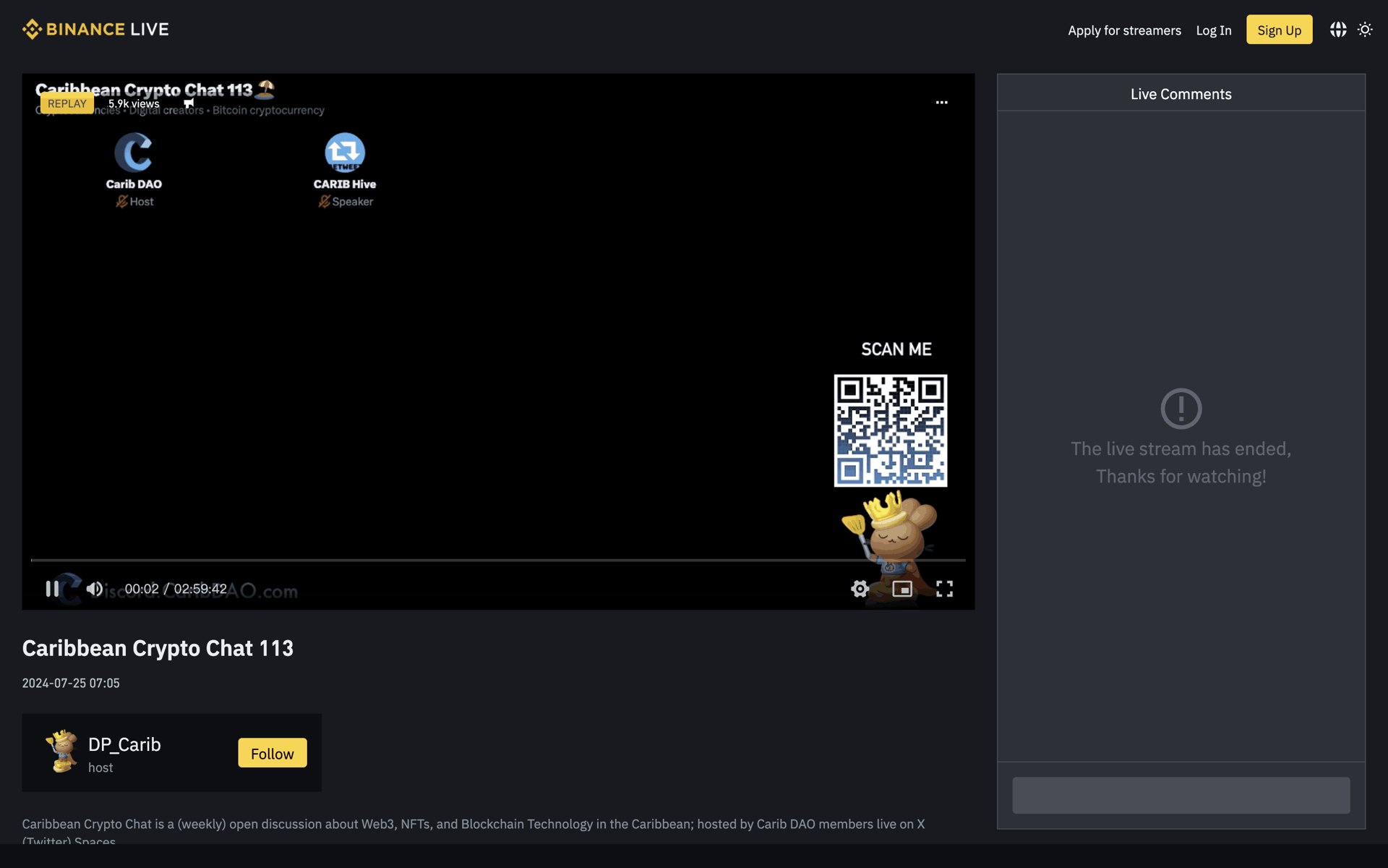 Binance Web Finance interface screenshot 21