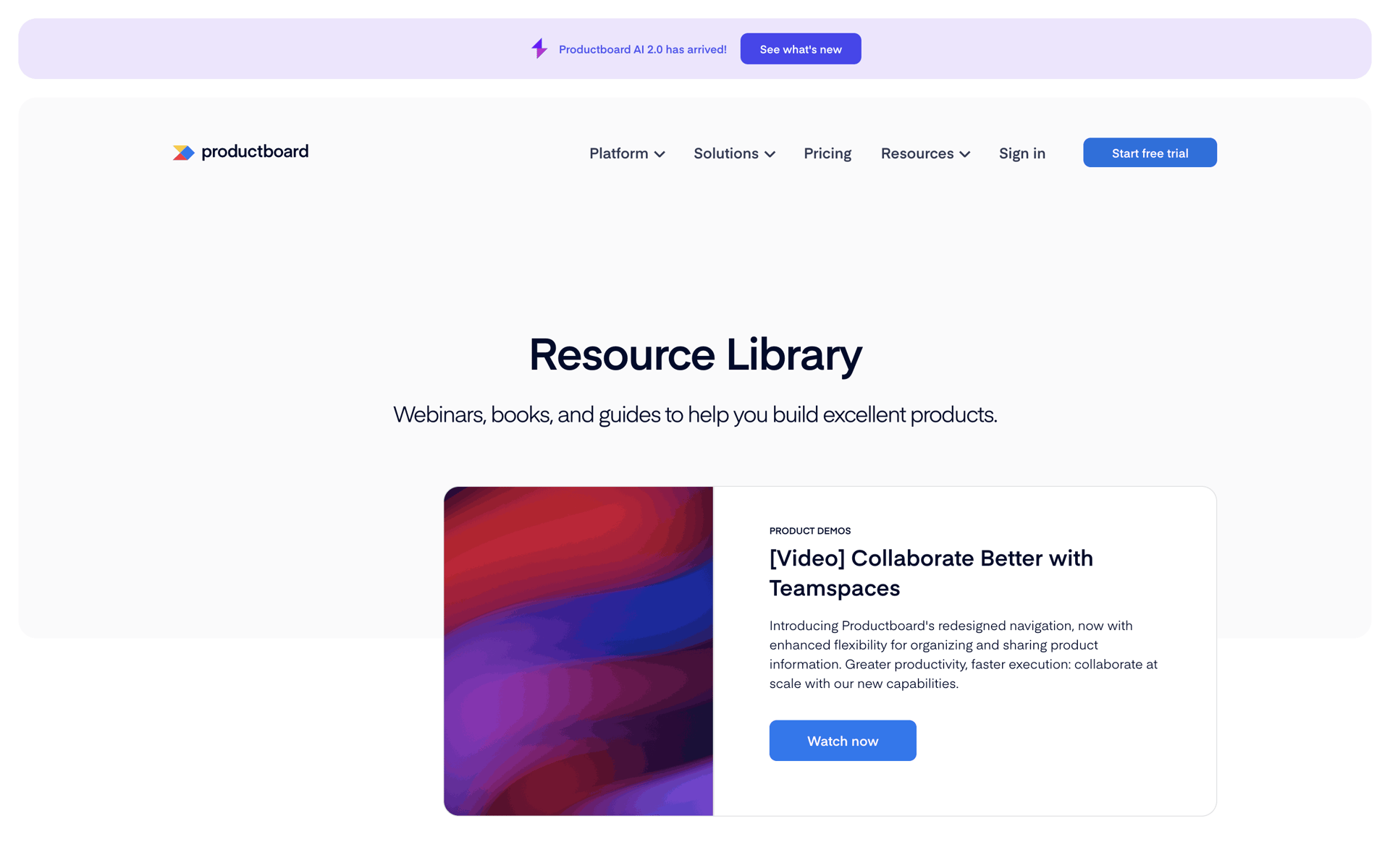 Productboard Web Business interface screenshot 10