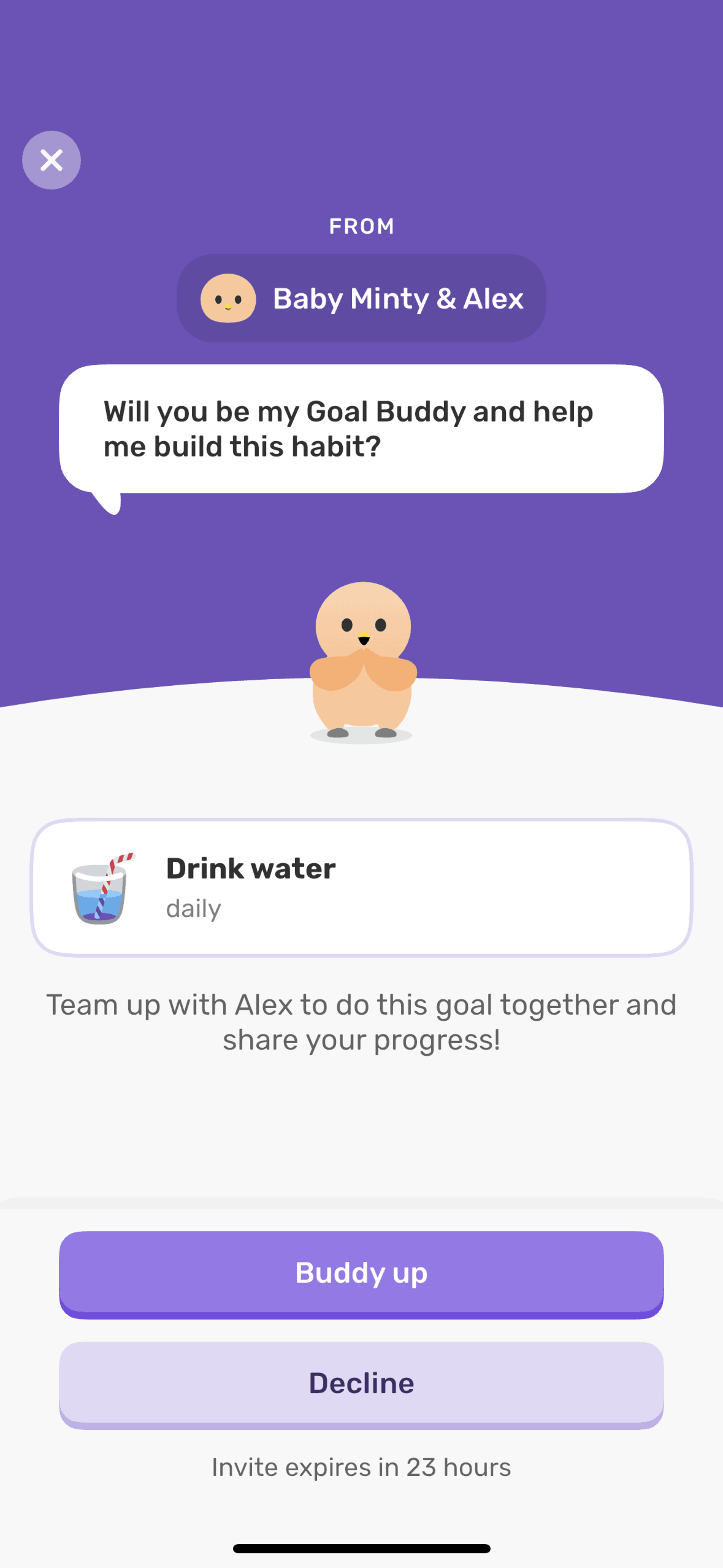 Finch iOS Health & Fitness interface screenshot 11