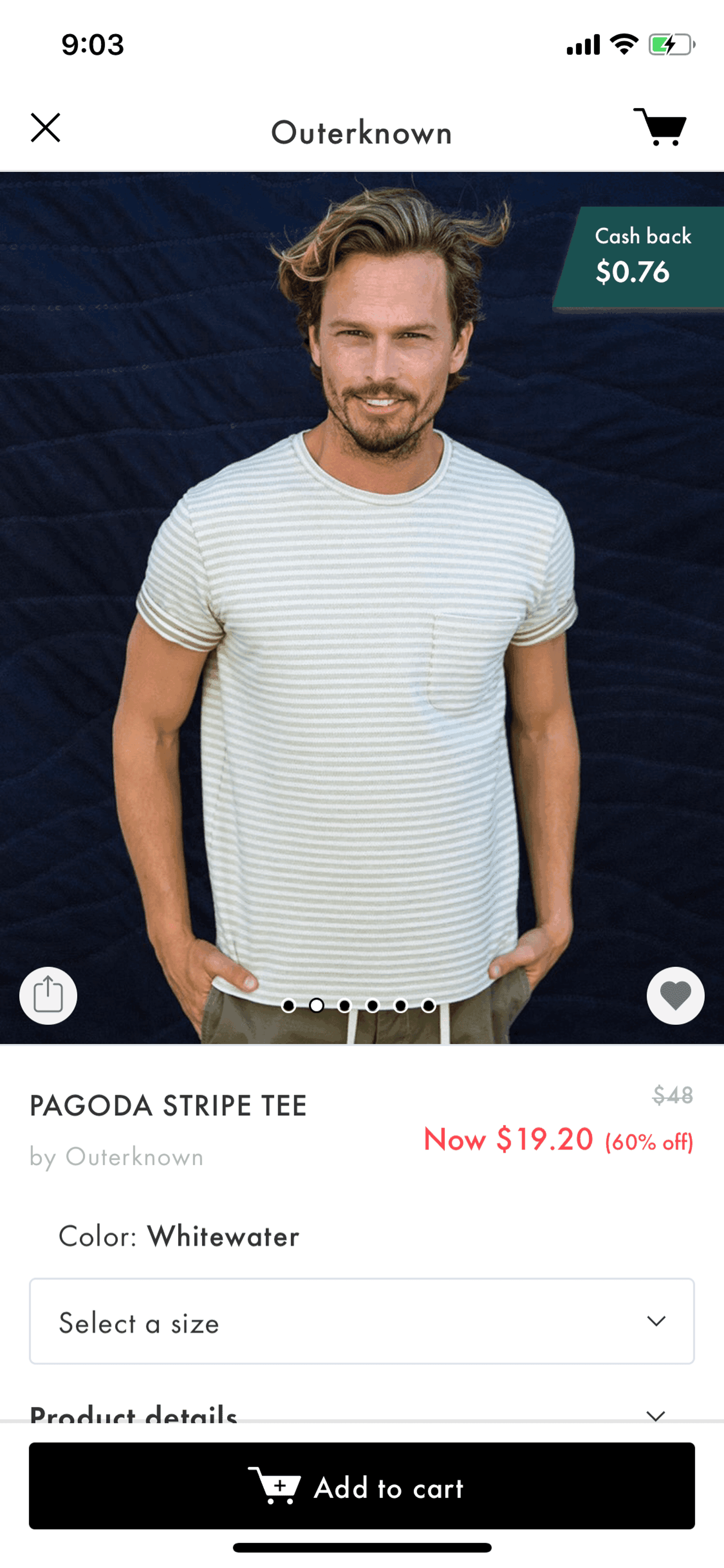 Spring iOS Shopping interface screenshot 20