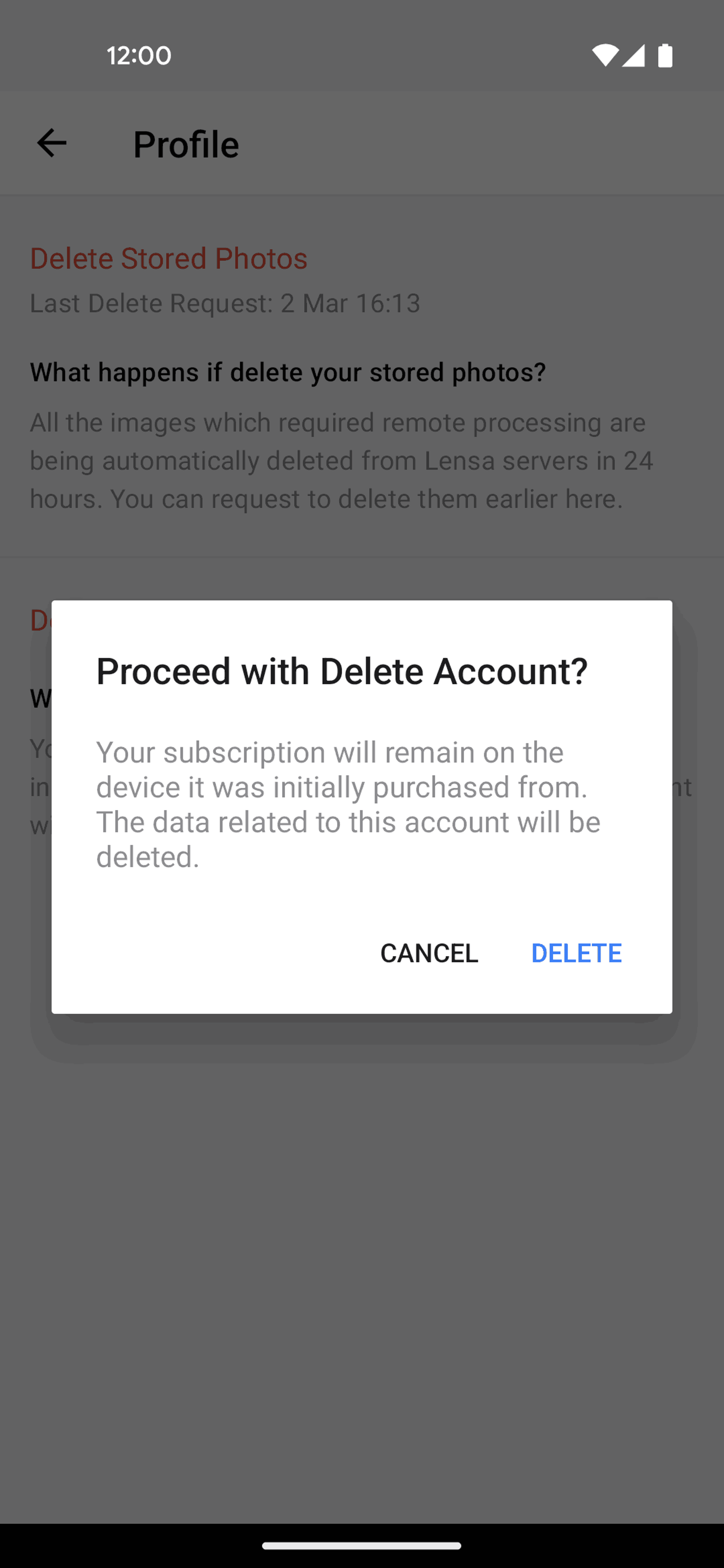 Lensa AI Android Photo & Video interface screenshot 9