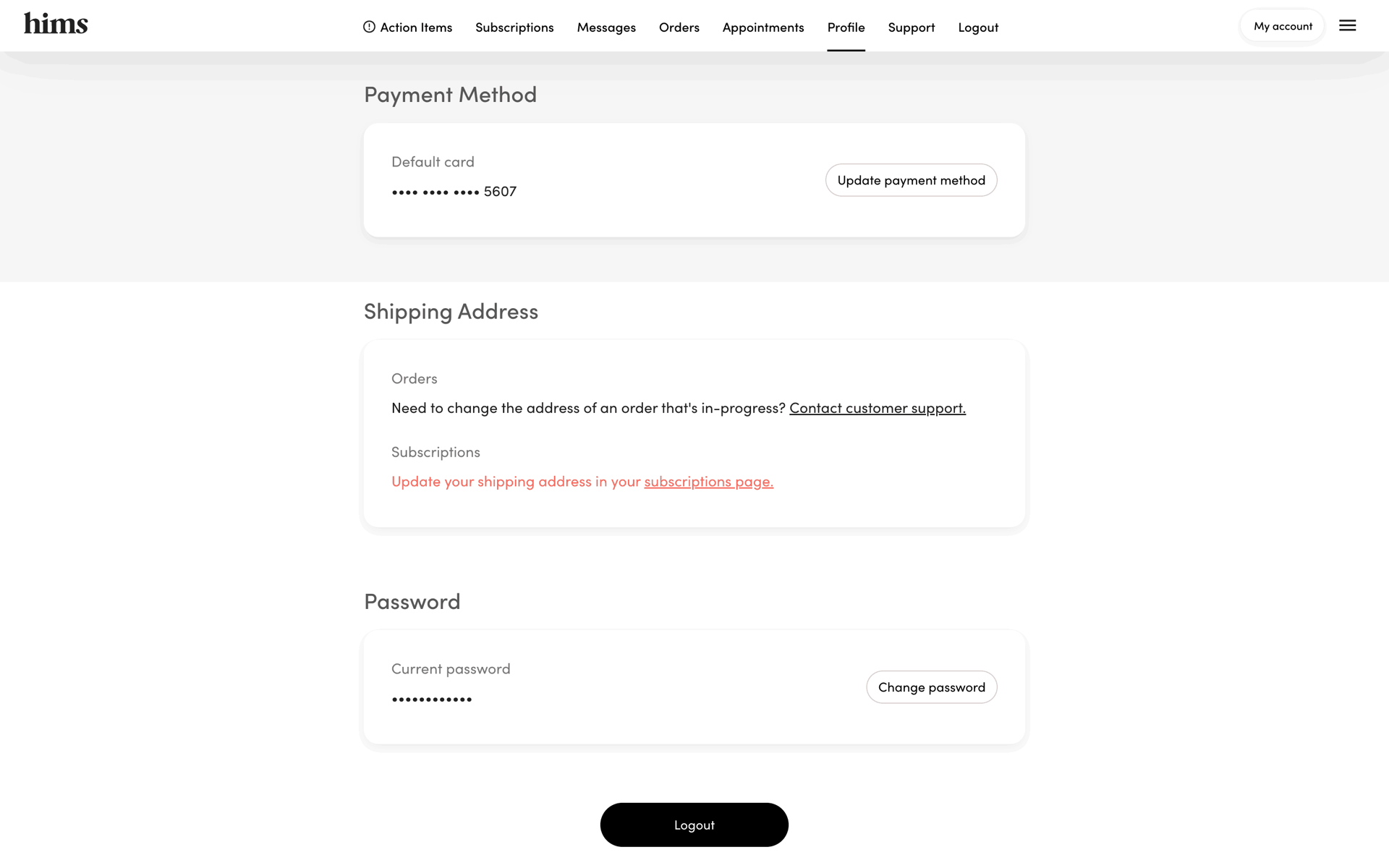 Hims Web Medical interface screenshot 22
