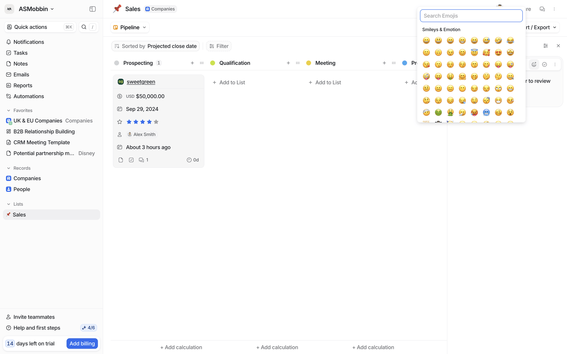 Attio Web Productivity interface screenshot 18