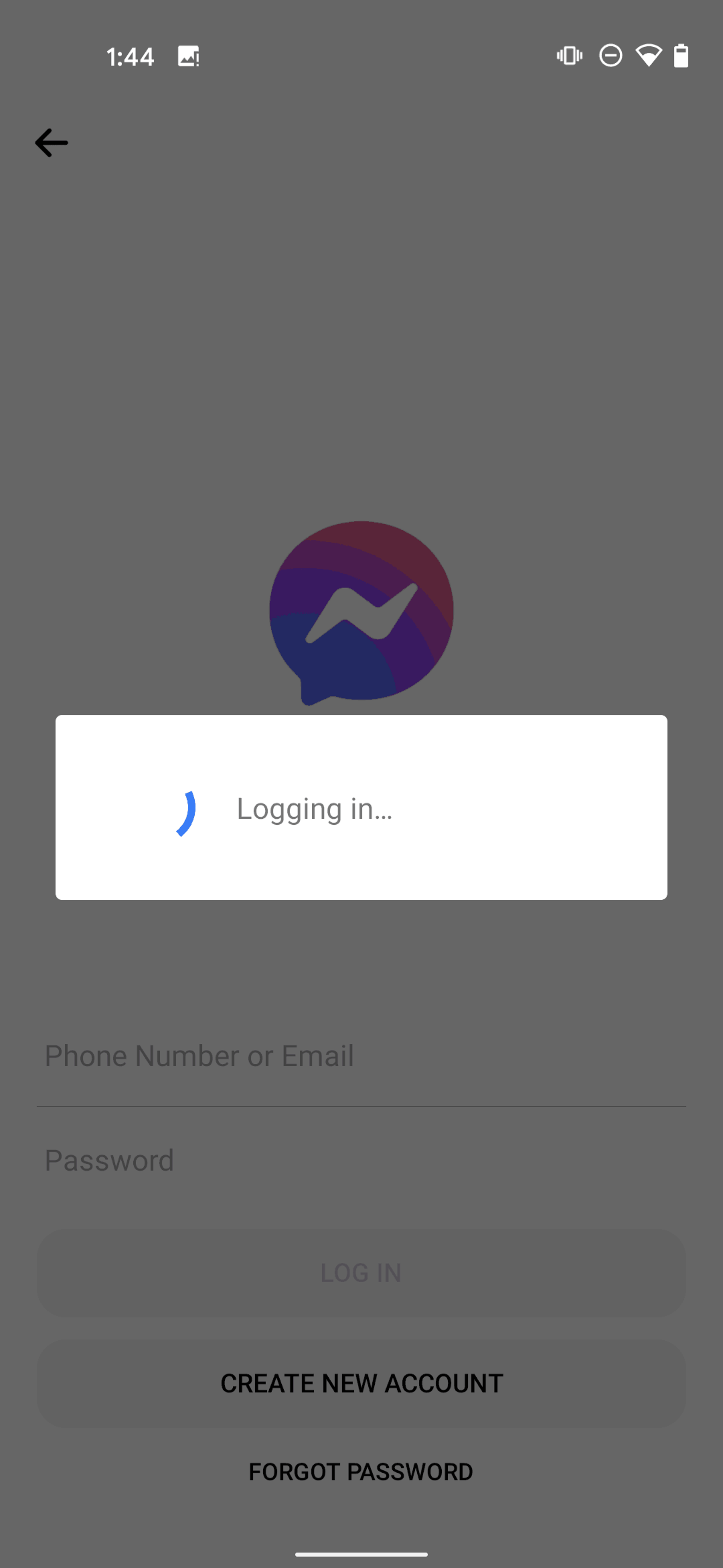 Messenger Android Social Networking interface screenshot 13