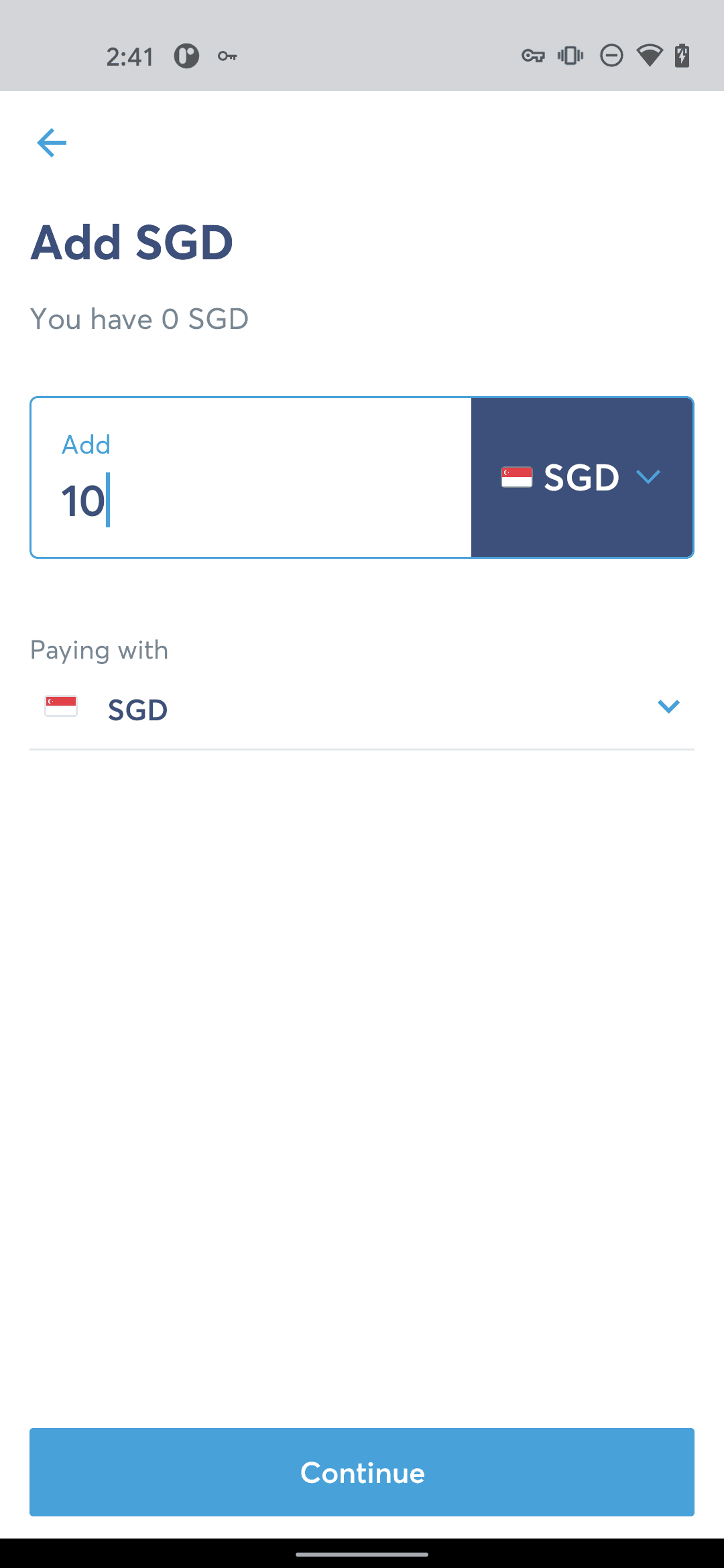 Wise Android Finance interface screenshot 14