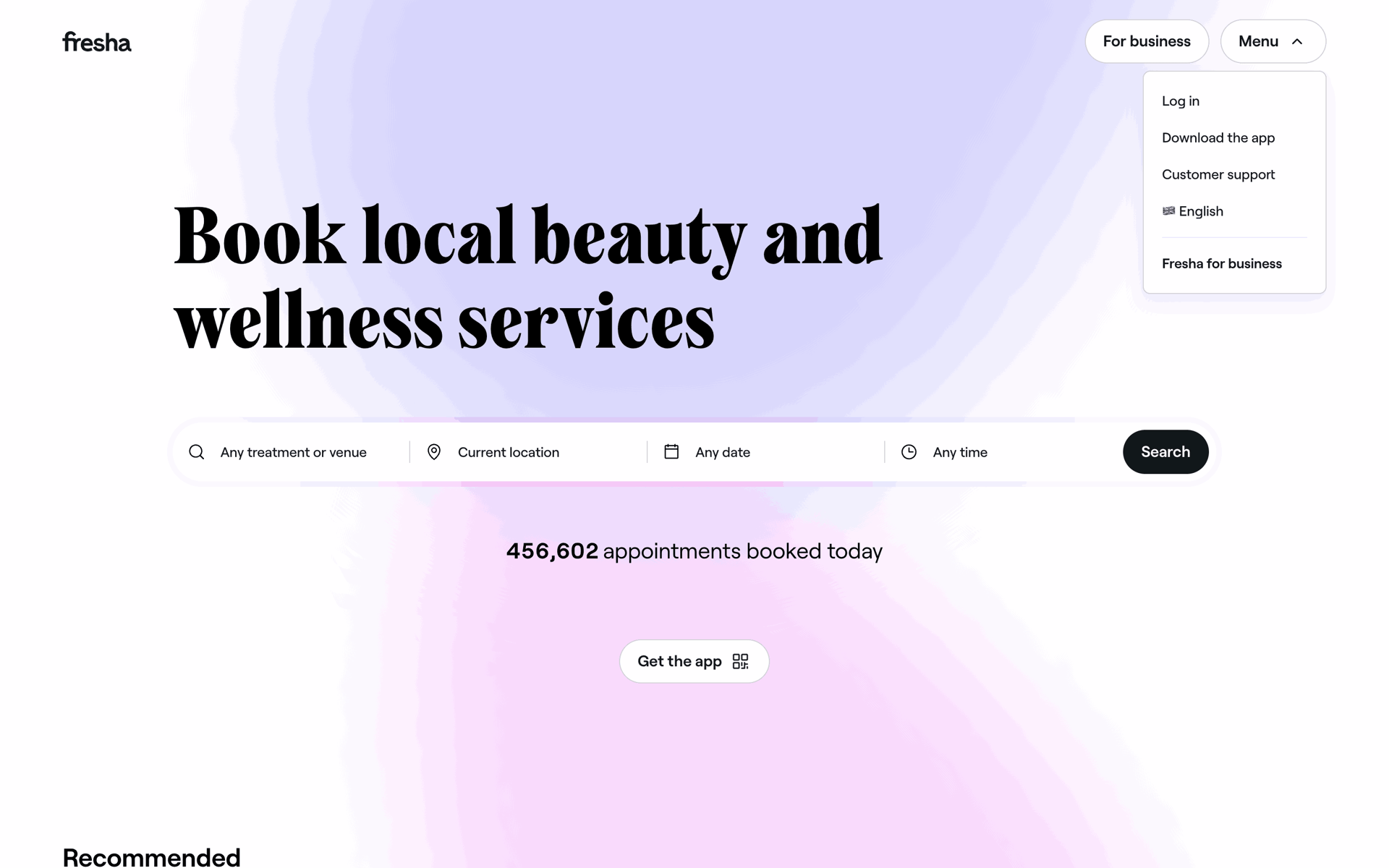 Fresha Web Business interface screenshot 8