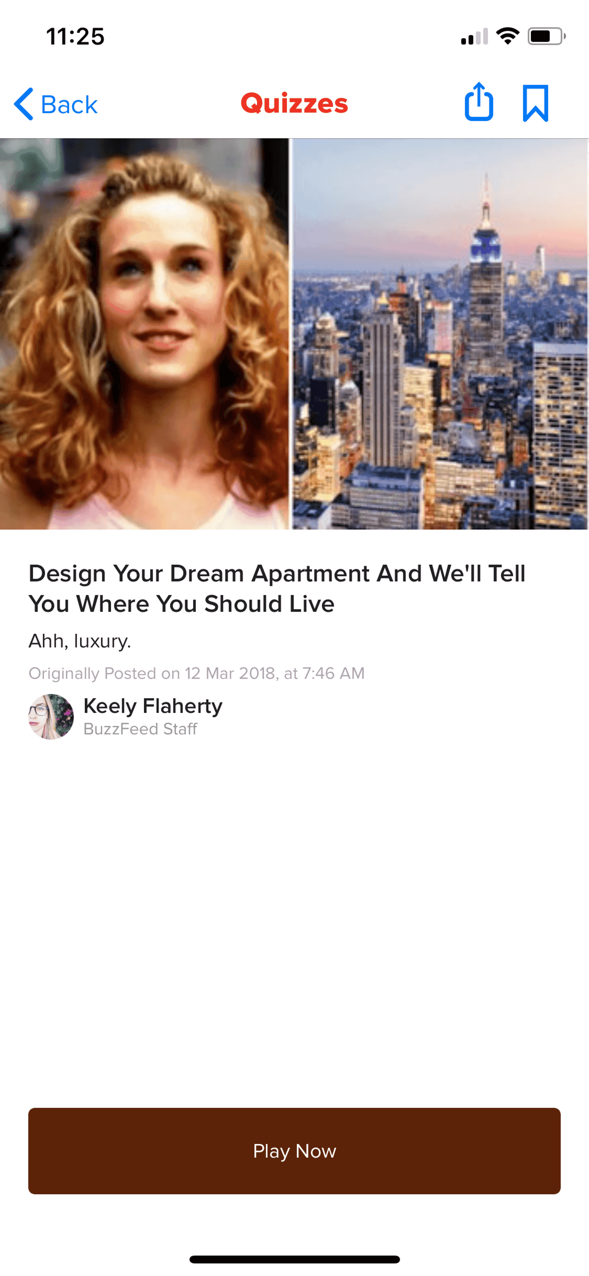 BuzzFeed iOS News interface screenshot 18