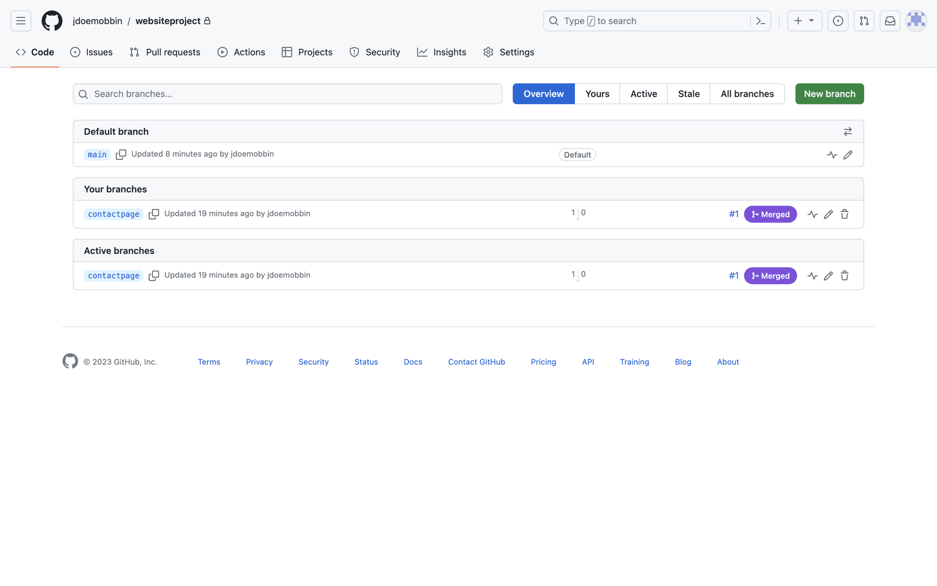 GitHub Web Developer Tools interface screenshot 19