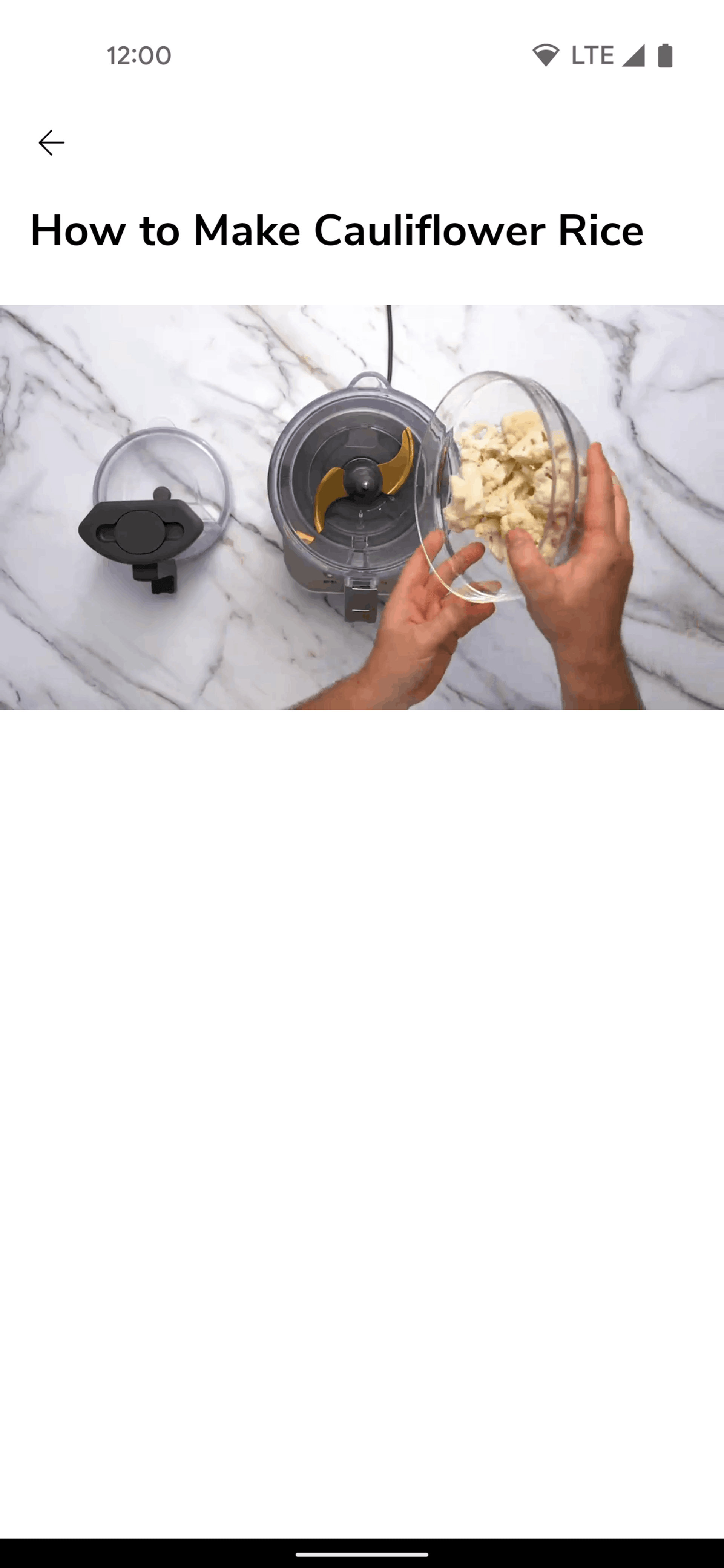 SideChef Android Food & Drink interface screenshot 9