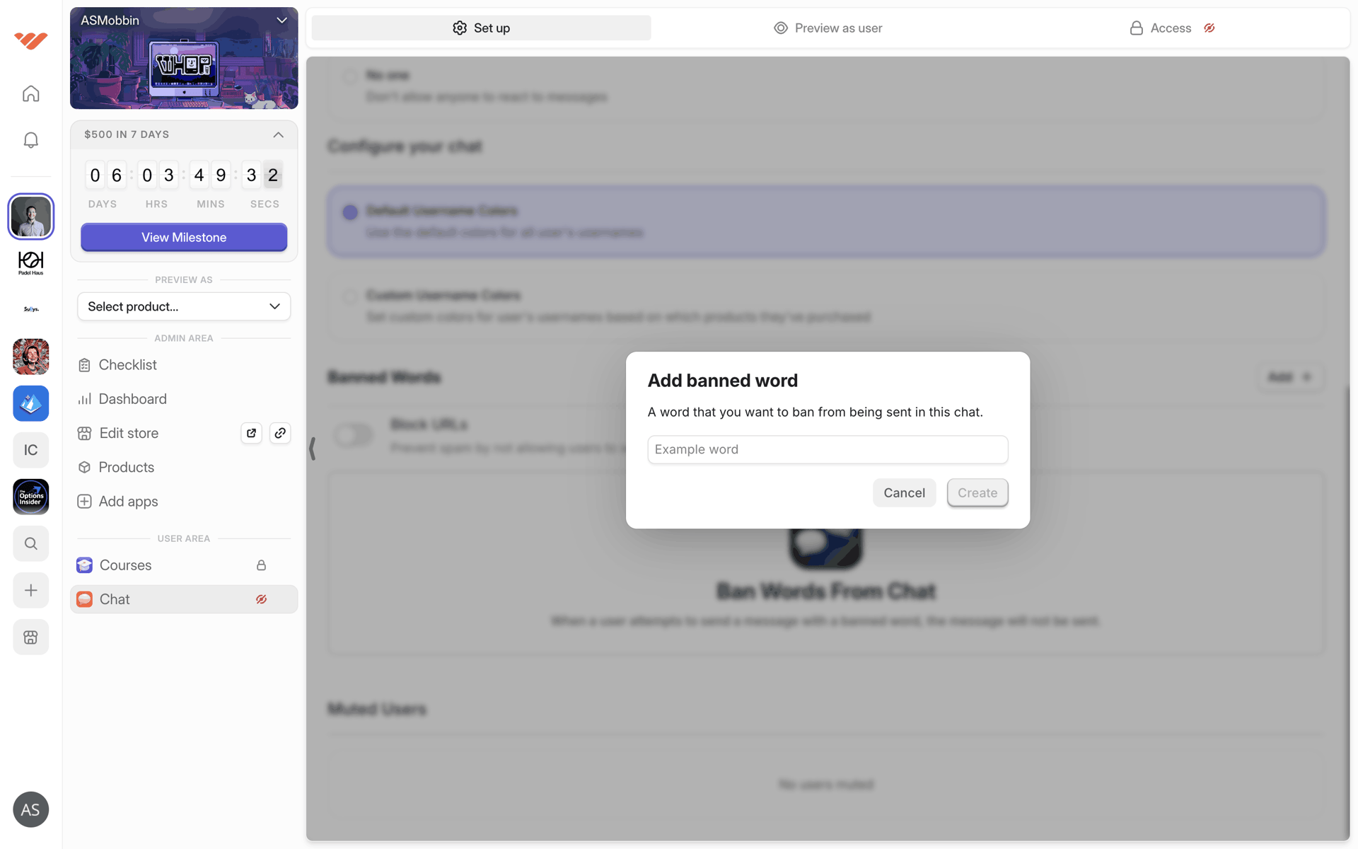 Whop Web Business interface screenshot 10