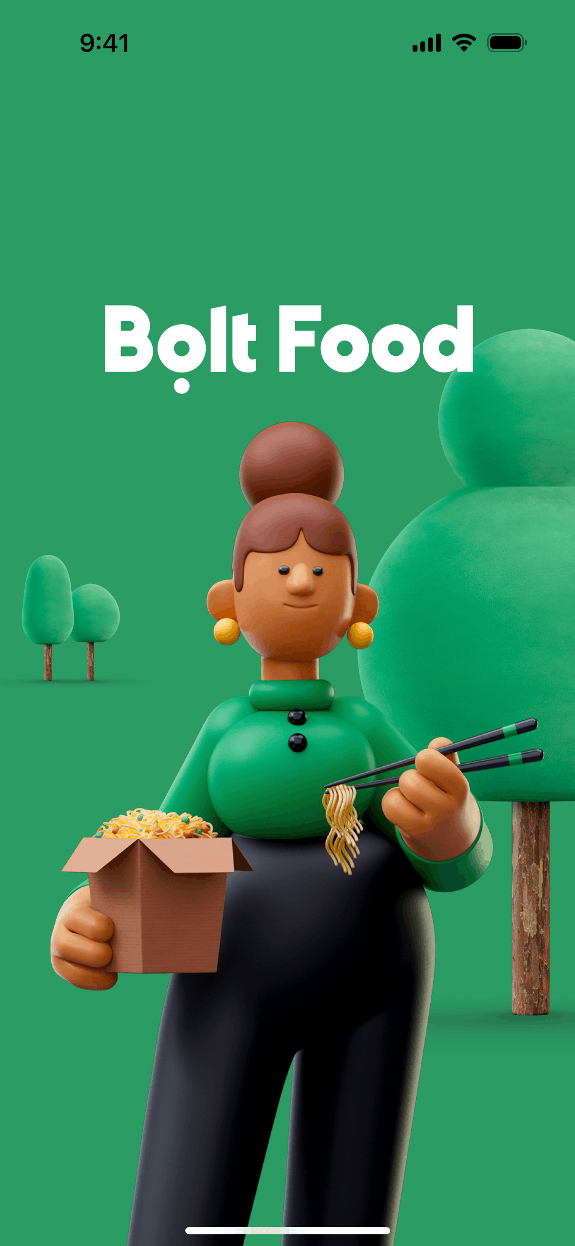 Bolt Food iOS Food & Drink interface screenshot 1