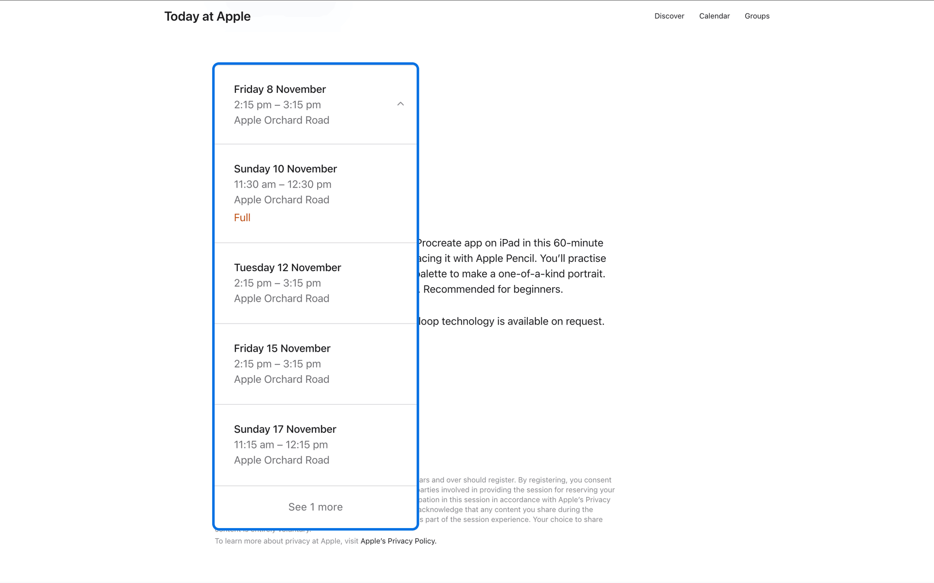 Apple Web Shopping interface screenshot 6