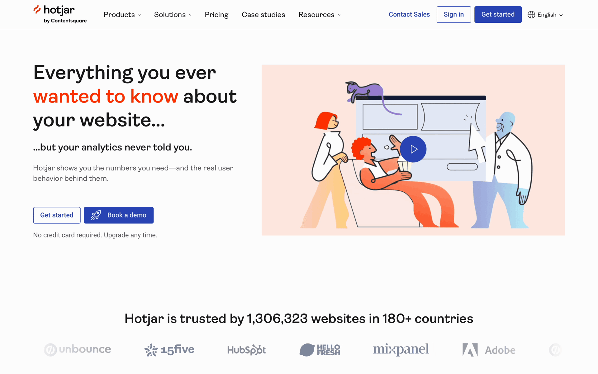 Hotjar Web Business interface screenshot 1
