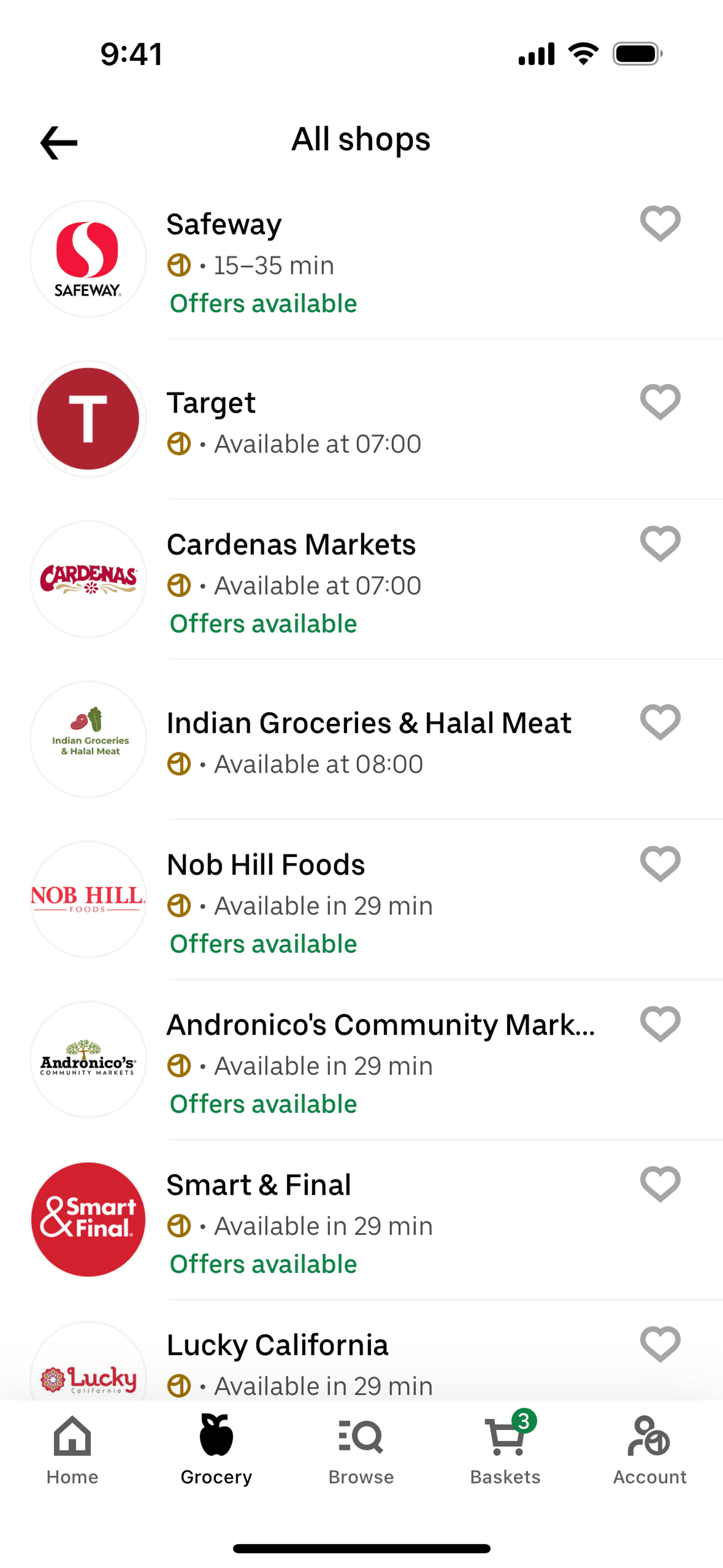 Uber Eats iOS Food & Drink interface screenshot 21