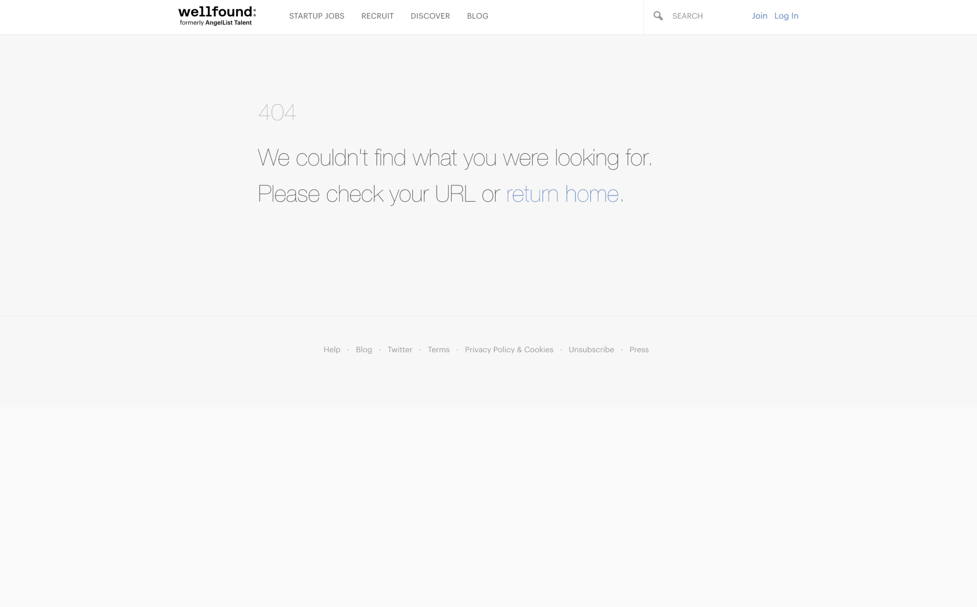 Wellfound Web Jobs & Recruitment interface screenshot 3