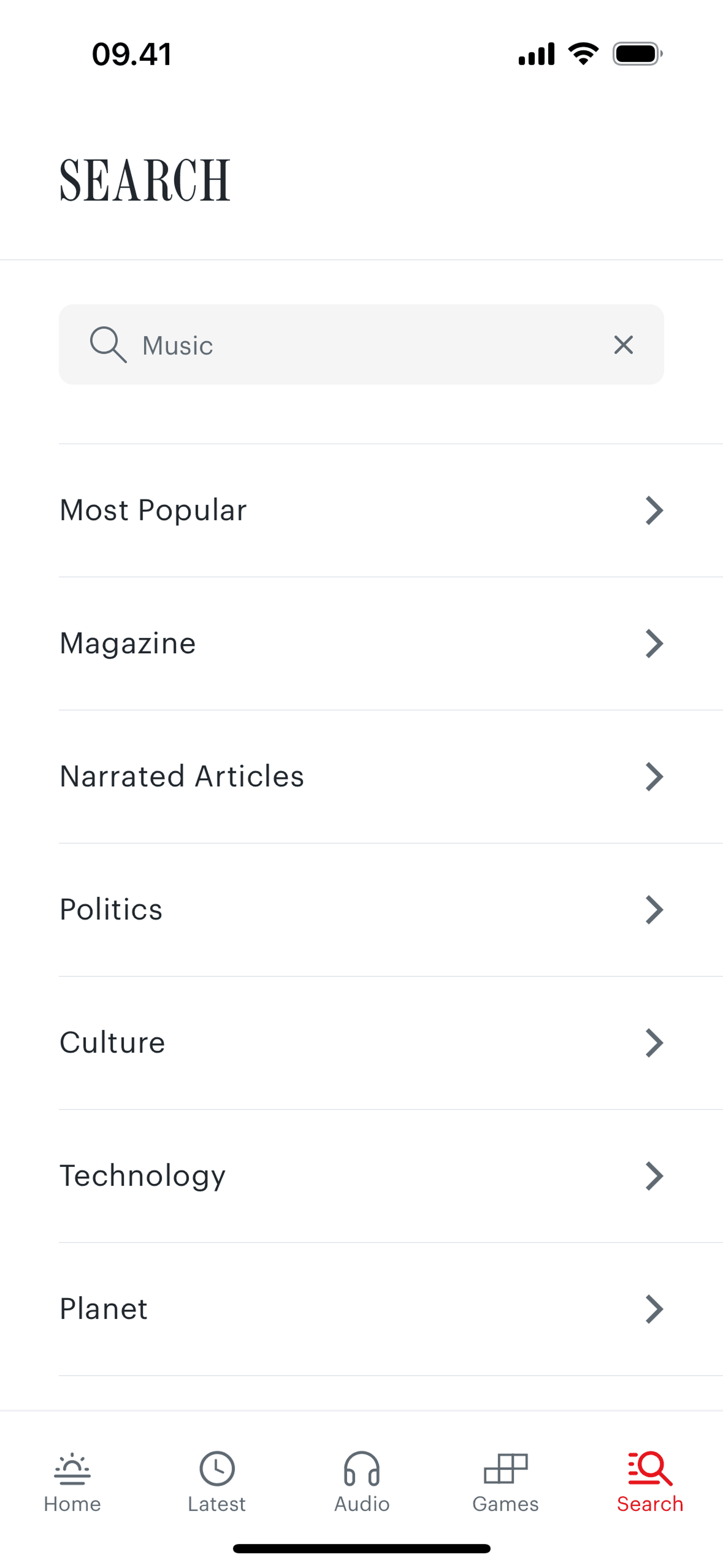 The Atlantic Magazine iOS News interface screenshot 23