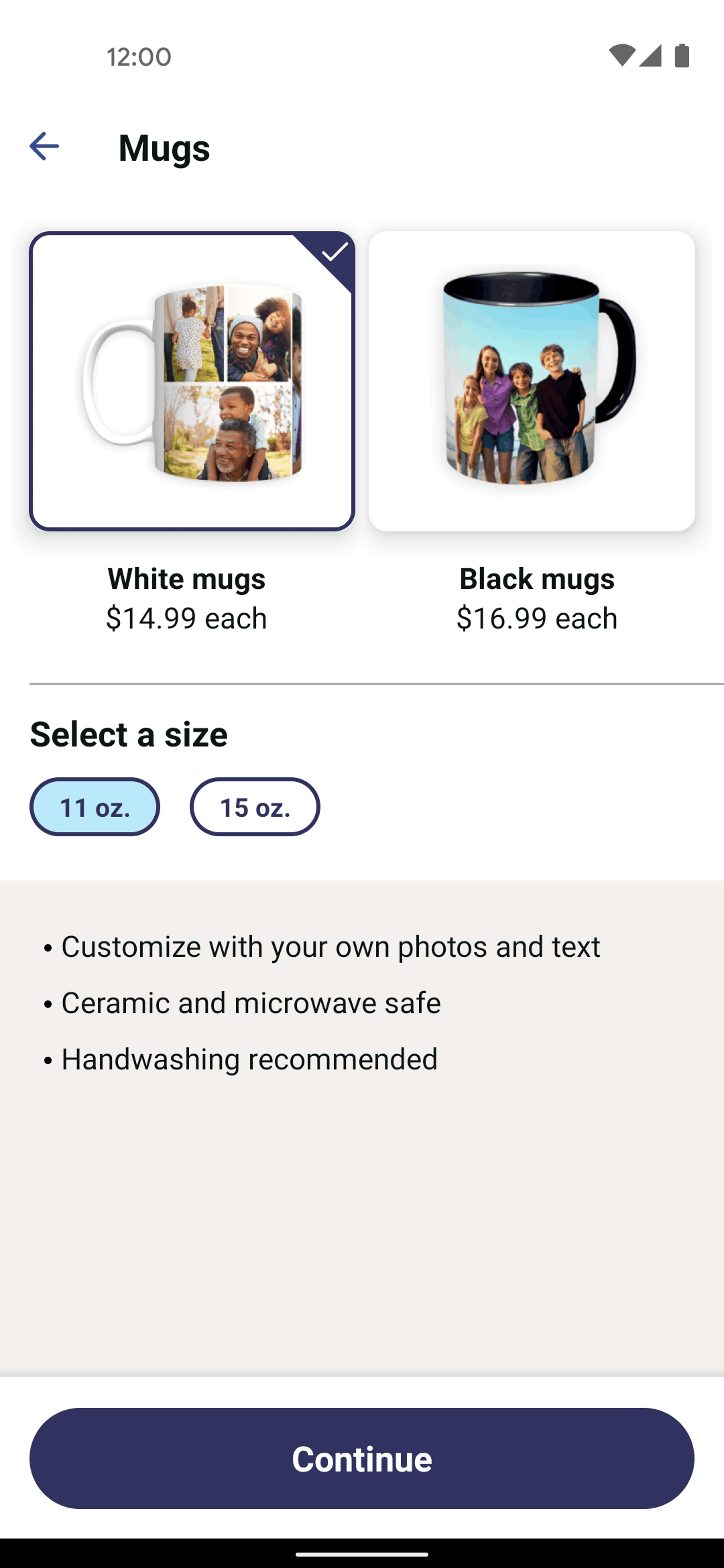 Walgreens Android Shopping interface screenshot 17