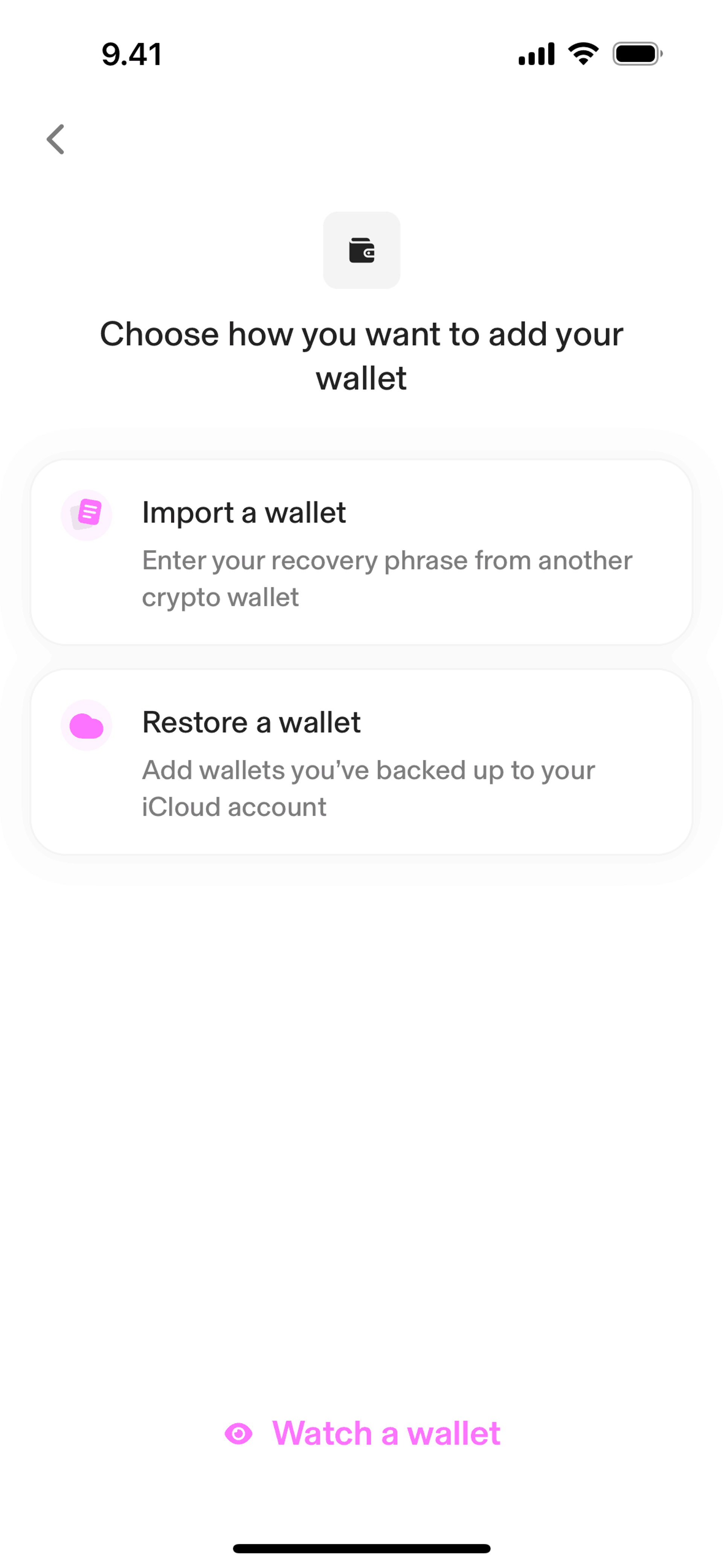 Uniswap iOS Finance interface screenshot 9